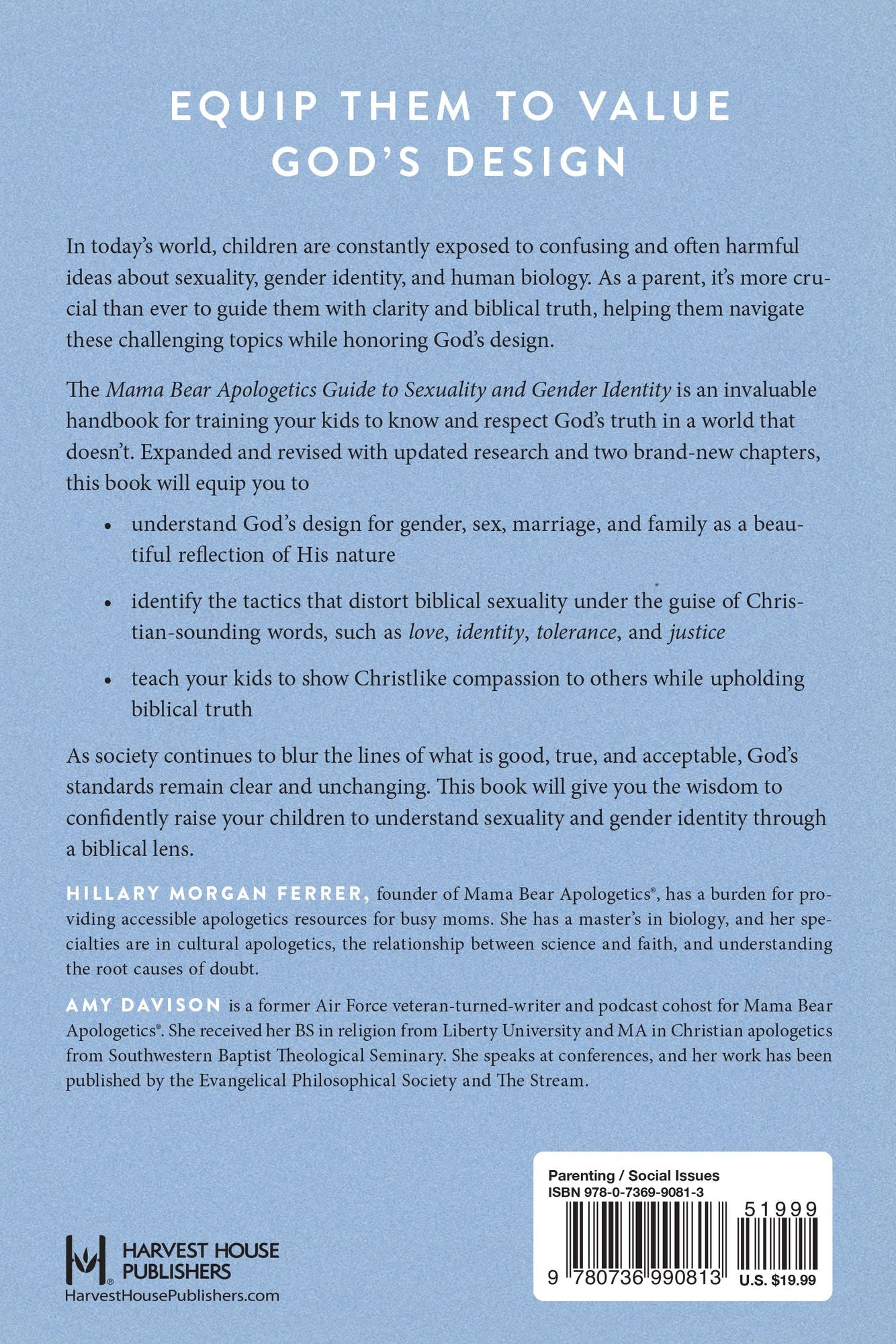 Mama Bear Apologetics Guide to Sexuality and Gender Identity: Empowering Your Kids to Understand and Live Out God's Design; Updated and Expanded