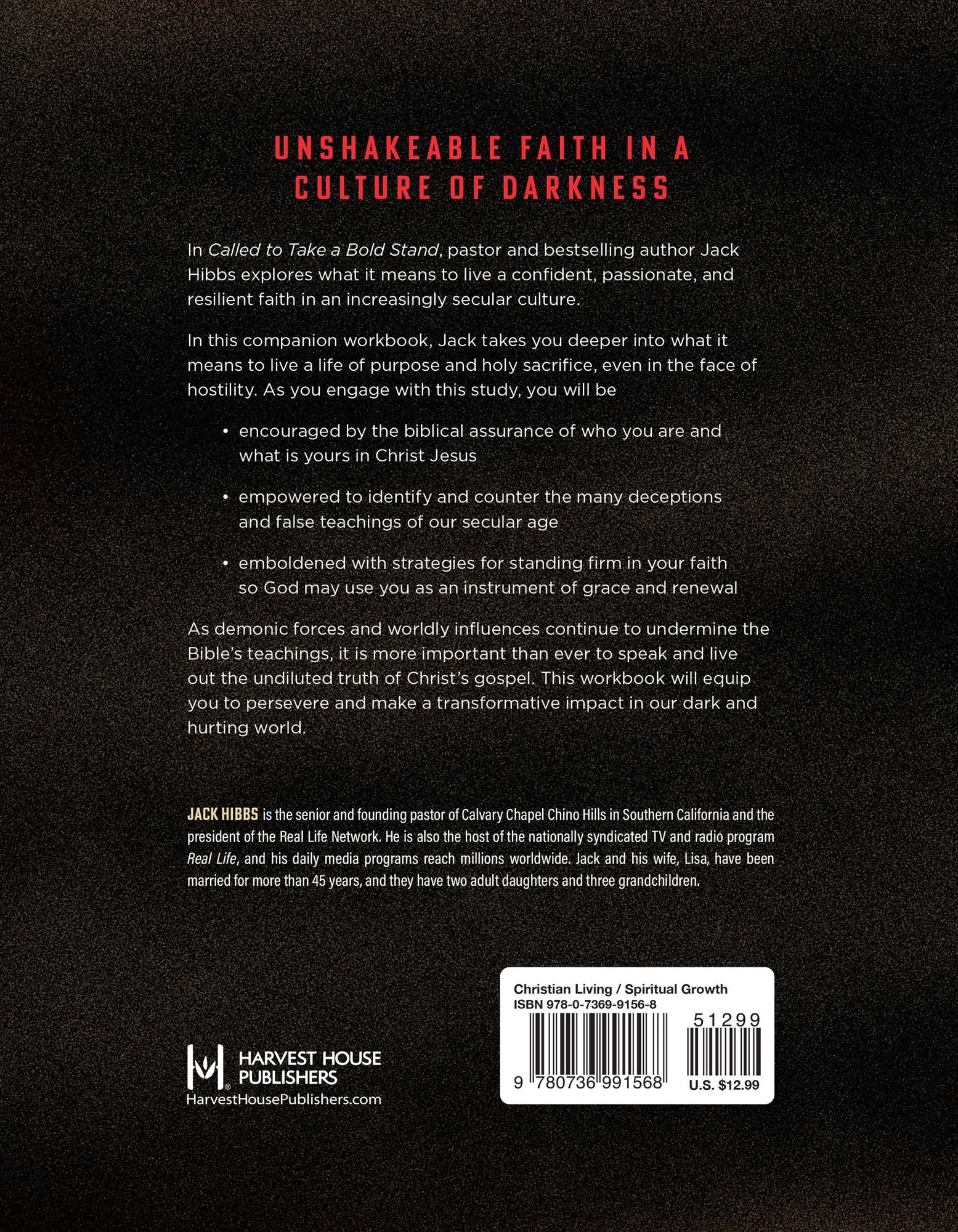 Called to Take a Bold Stand Workbook: Resilient and Effective Faith for a Godless Age