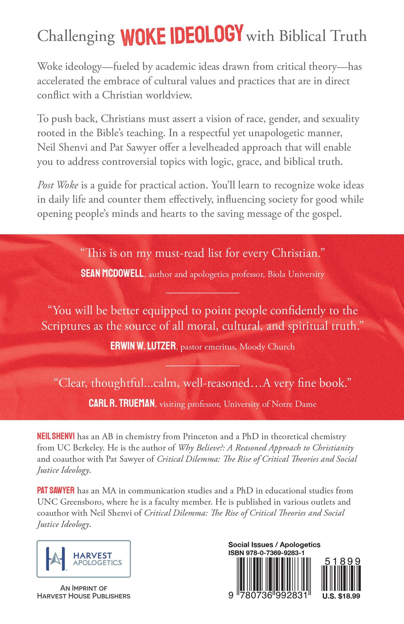 Post Woke: Asserting a Biblical Vision of Race, Gender, and Sexuality