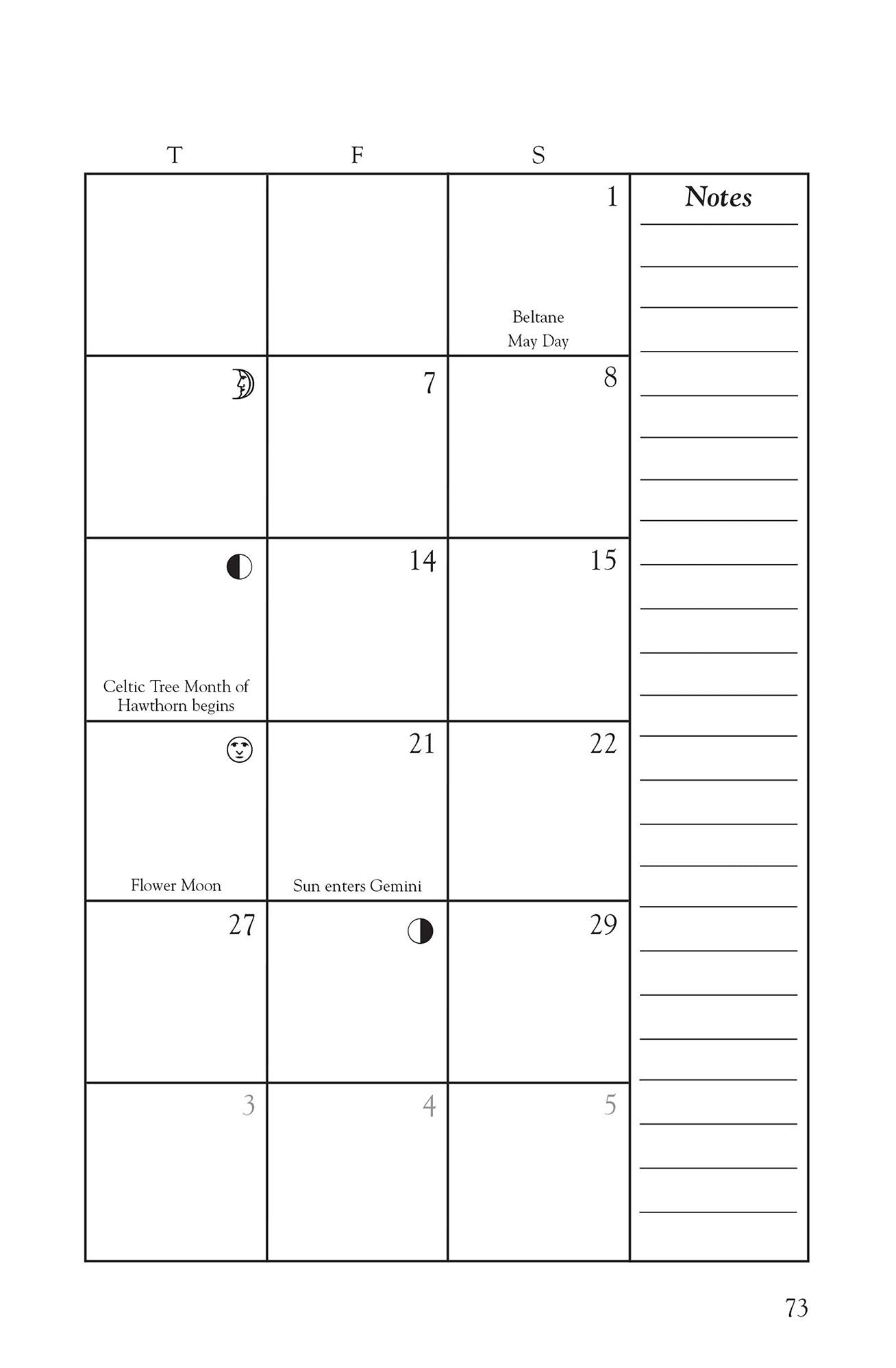 2027 Llewellyn's Witches' Datebook