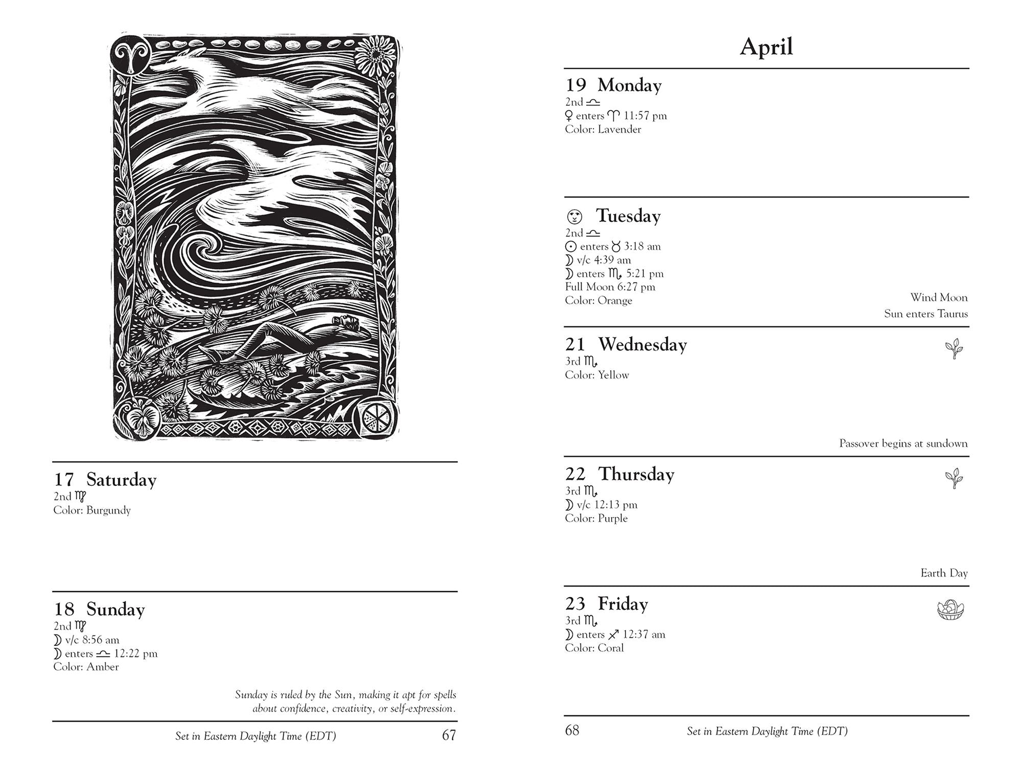 2027 Llewellyn's Witches' Datebook