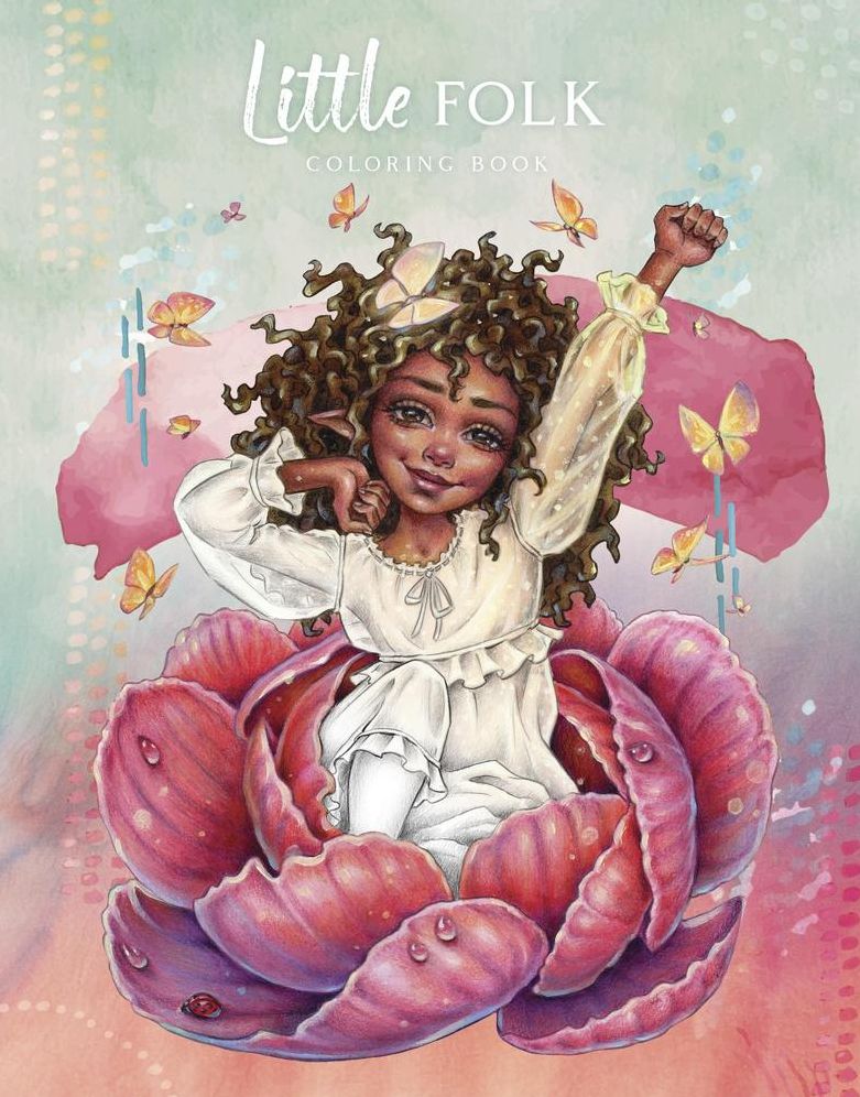 Little Folk Coloring Book