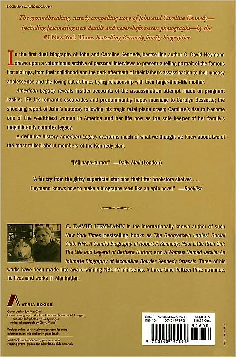 American Legacy: The Story of John and Caroline Kennedy