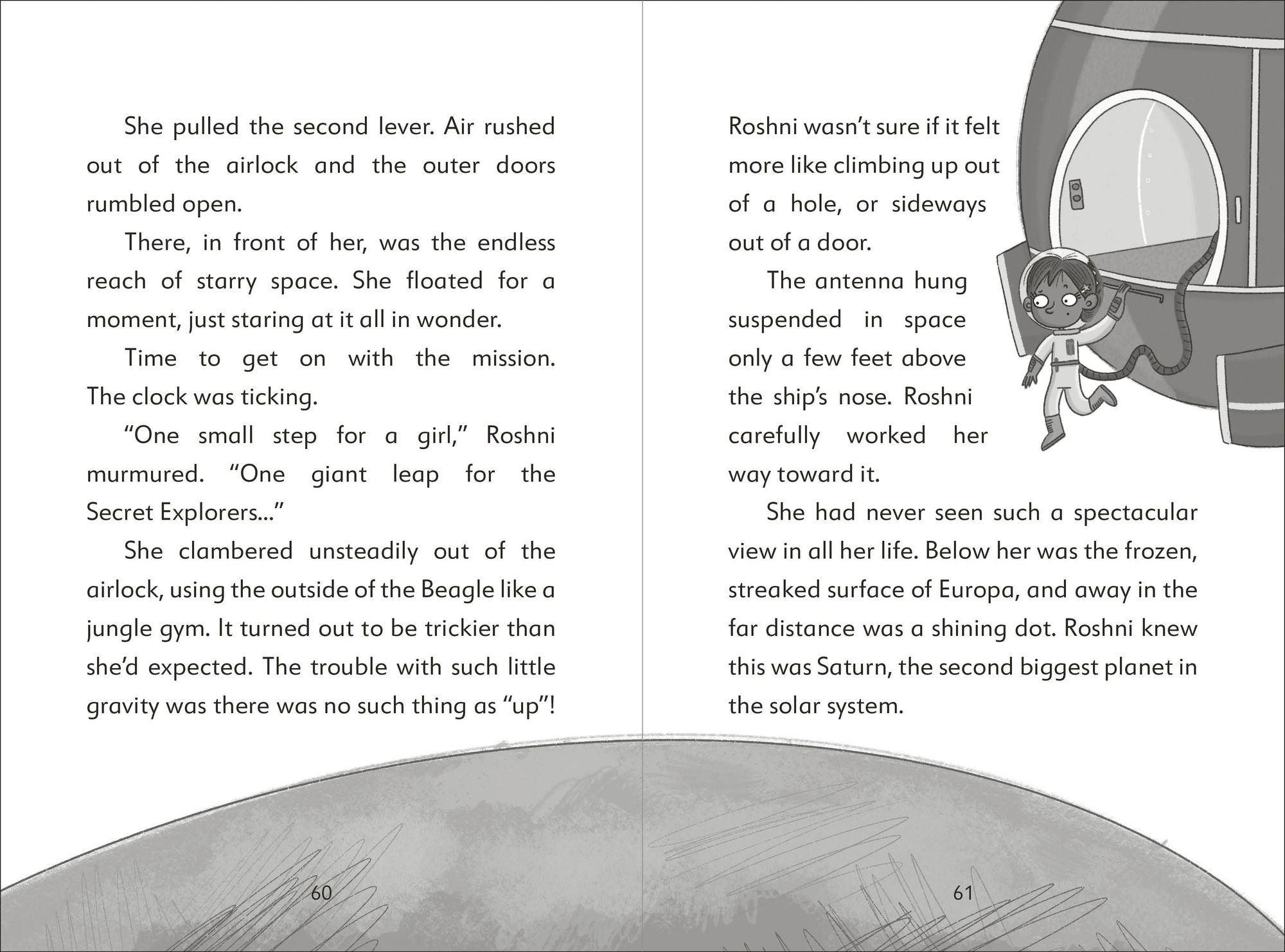The Secret Explorers and the Comet Collision