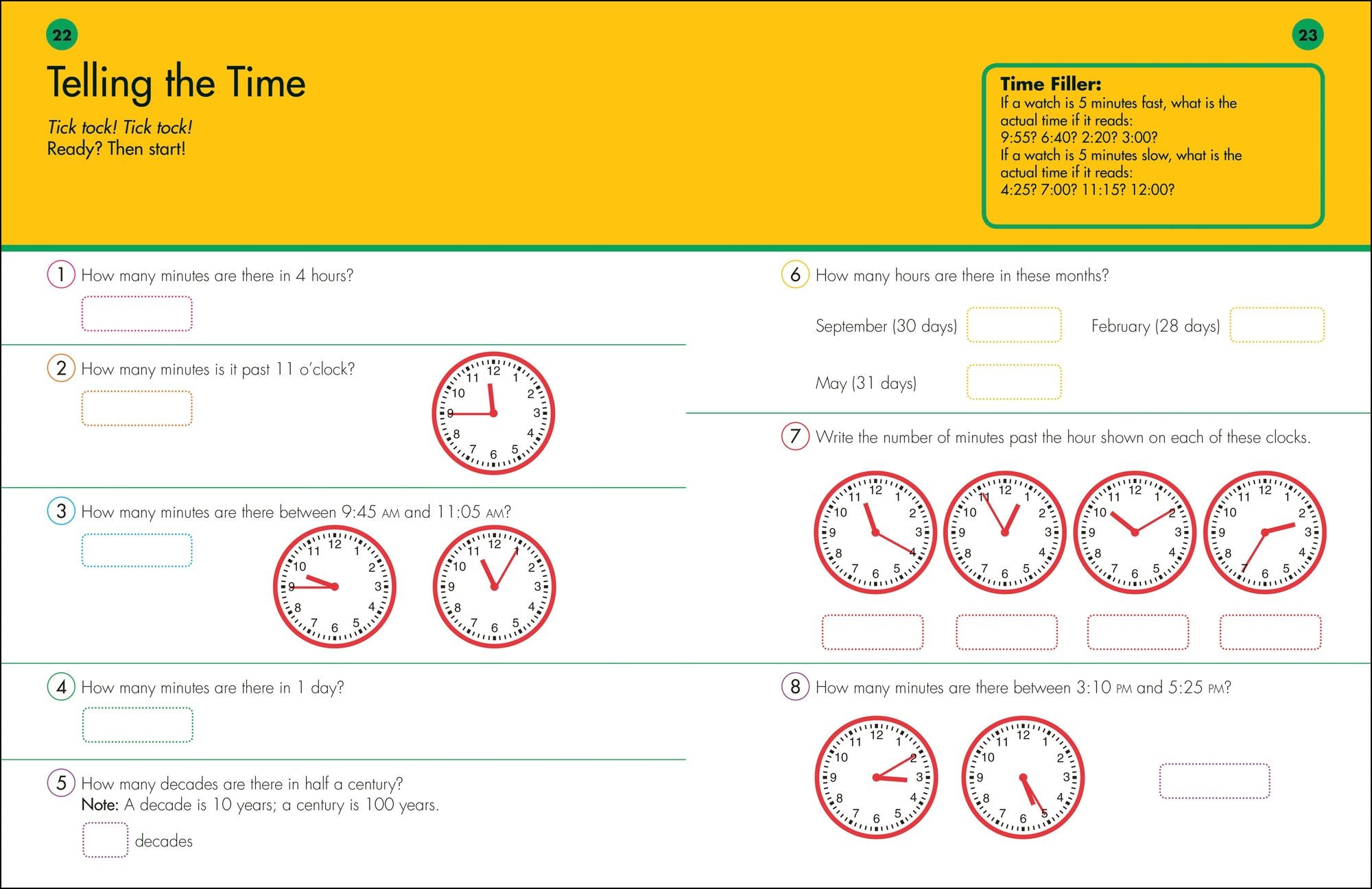 10 Minutes a Day Multiplication, 3rd Grade