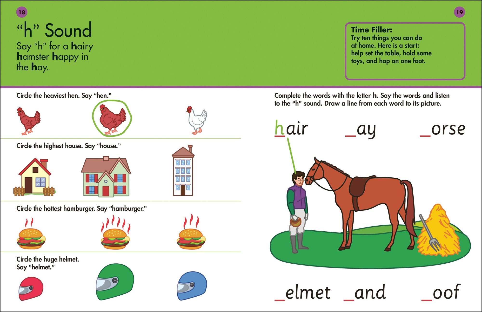 10 Minutes a Day Phonics, Kindergarten