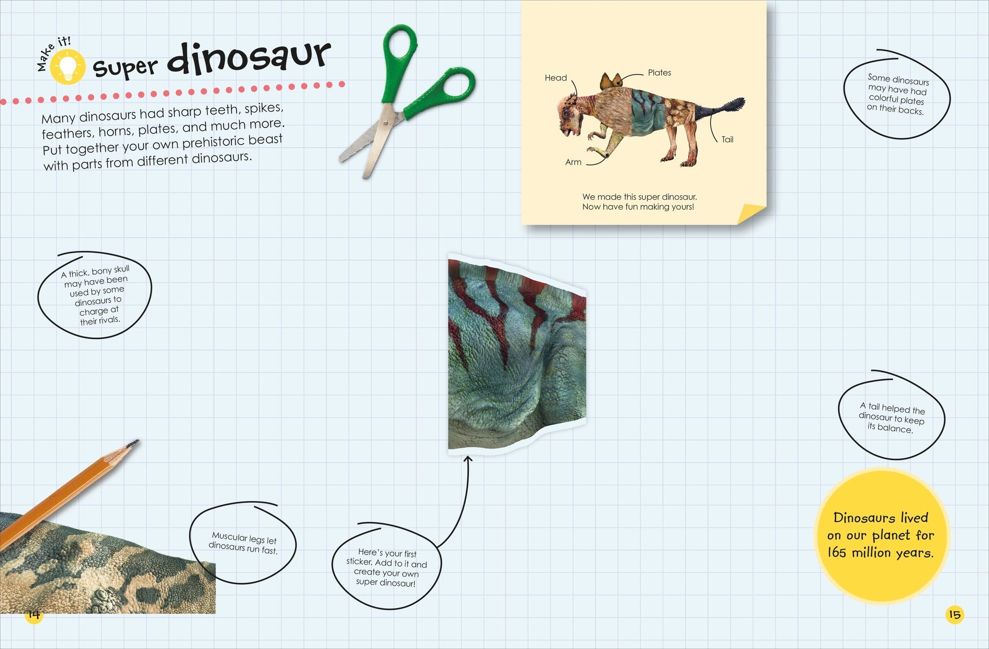 The Ultimate Sticker Book Dinosaurs