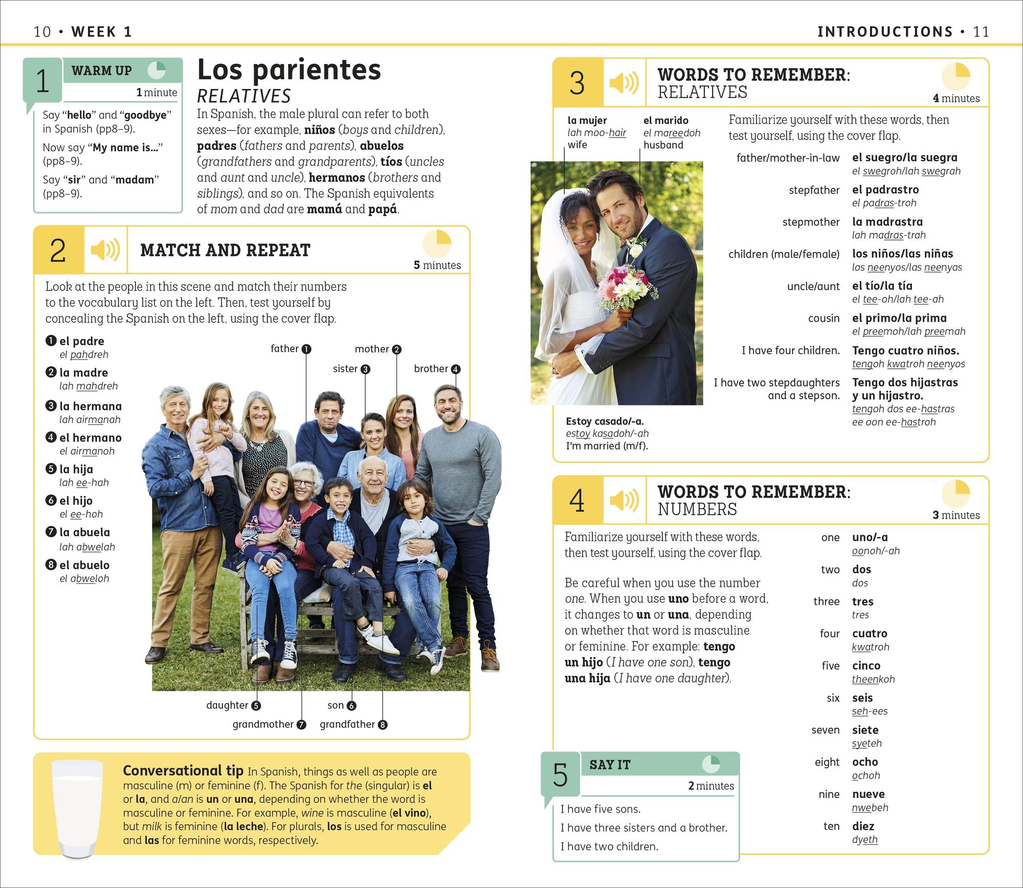 15-Minute Spanish: Learn in Just 12 Weeks