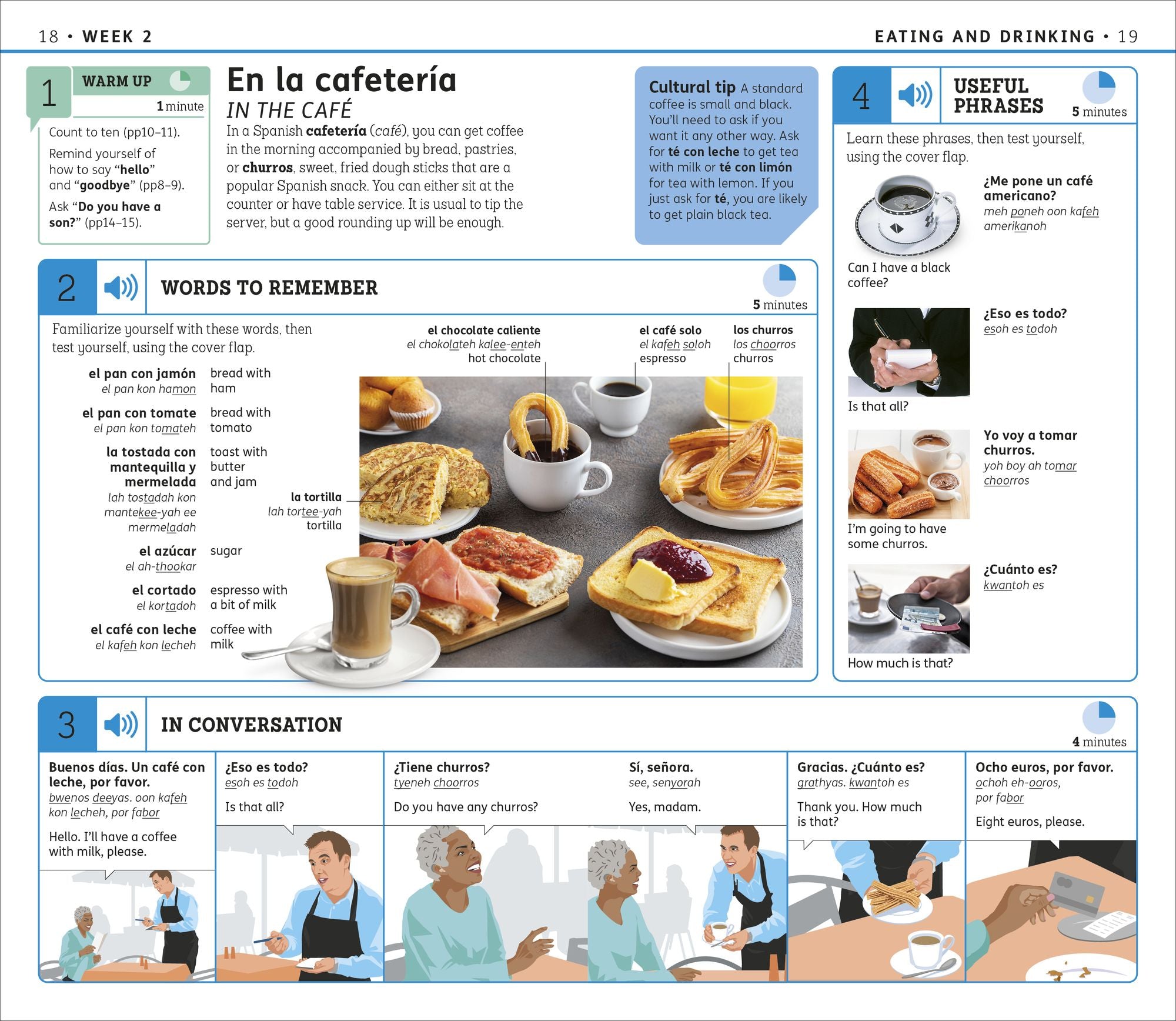 15-Minute Spanish: Learn in Just 12 Weeks