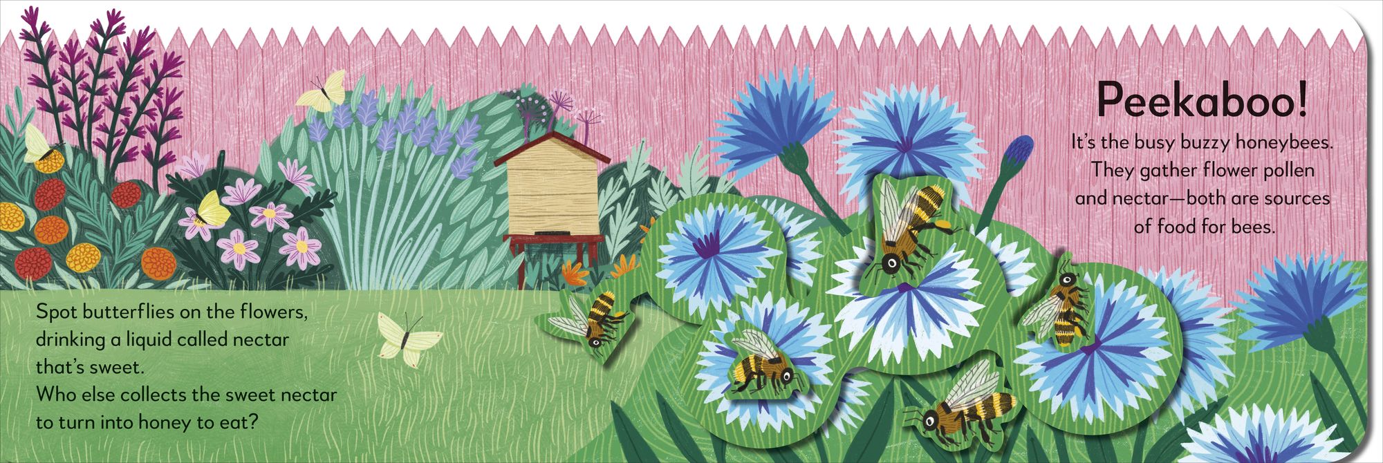 Pop-Up Peekaboo! Garden: A Colorful Surprise Under Every Flap!
