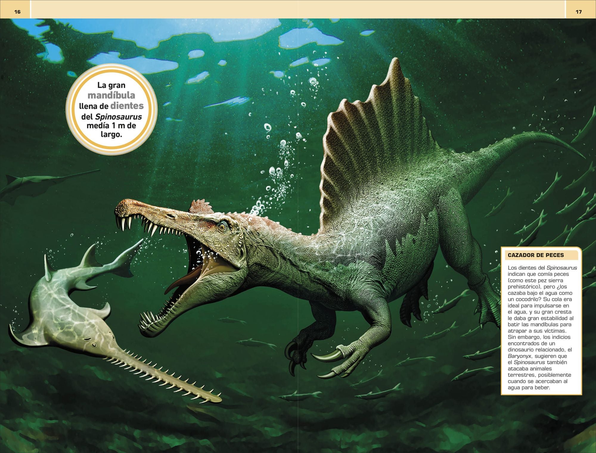 Dinosaurios: 1000 curiosidades increÃble (1,000 Amazing Dinosaurs Facts)