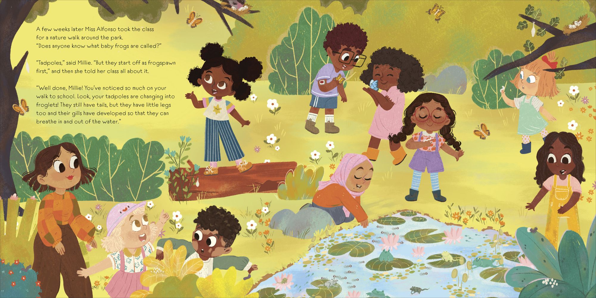 The Pond in the Park: Where Frogs and Friendships Grow