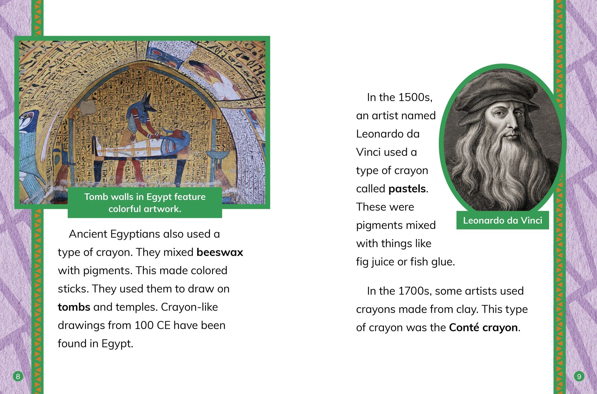 The Story of Crayons