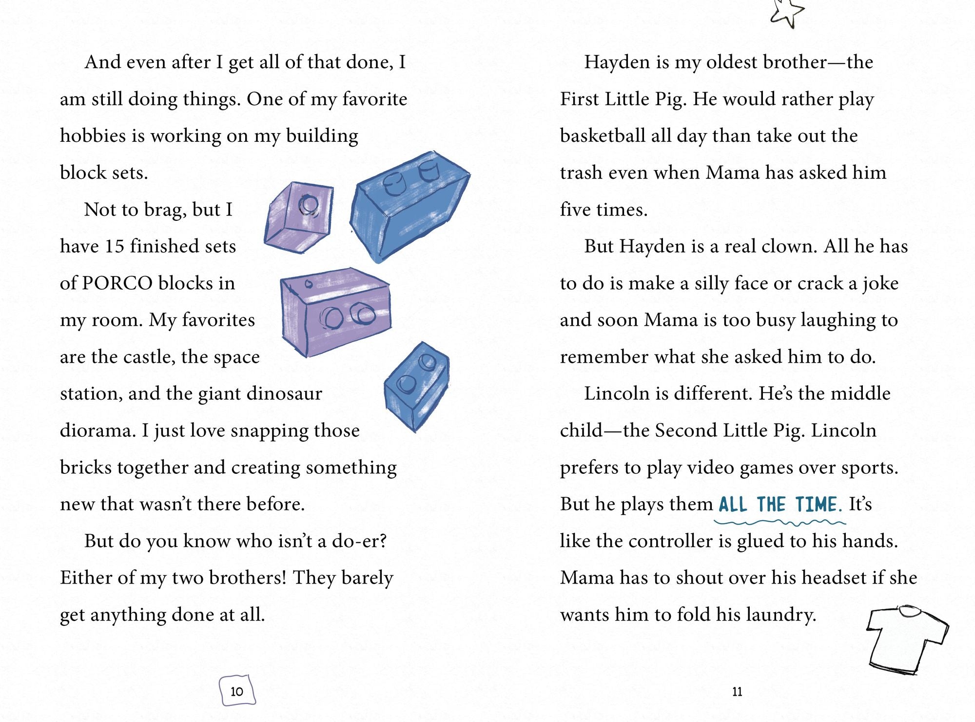 This Journal Belongs to Mason E. Pig: A Three Little Pigs Fractured Fairy Tale