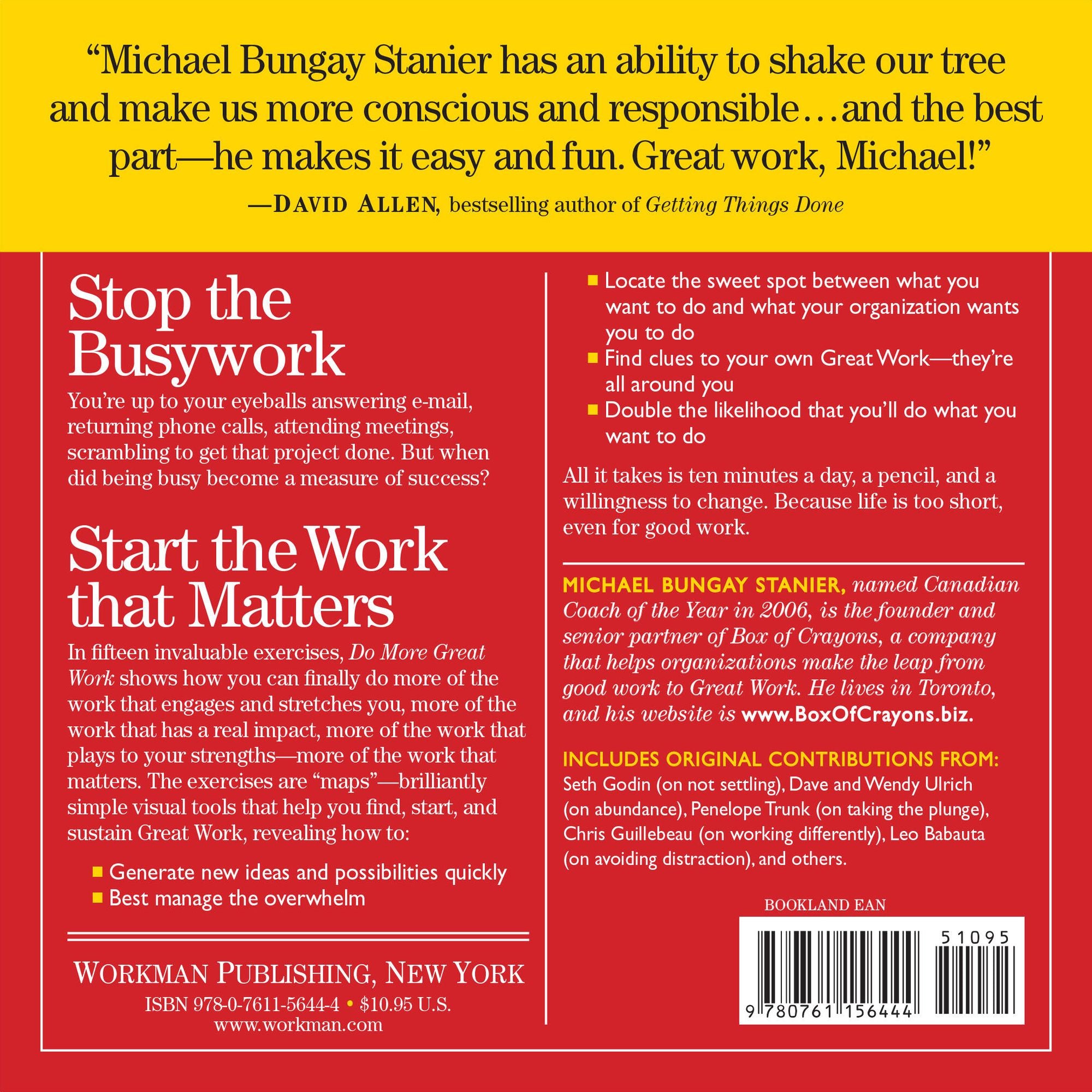Do More Great Work: Stop the Busywork. Start the Work That Matters.
