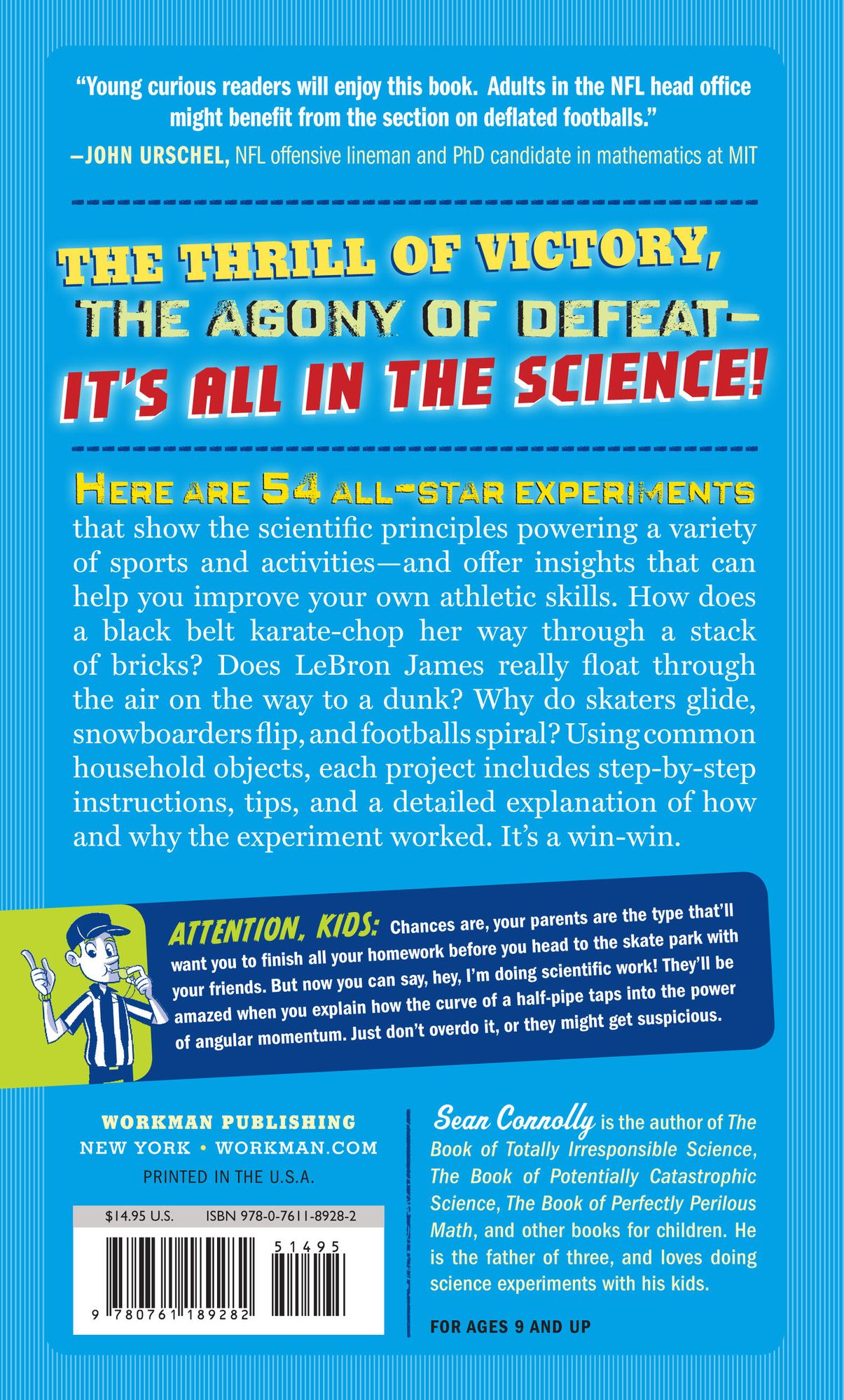 The Book of Wildly Spectacular Sports Science: 54 All-Star Experiments