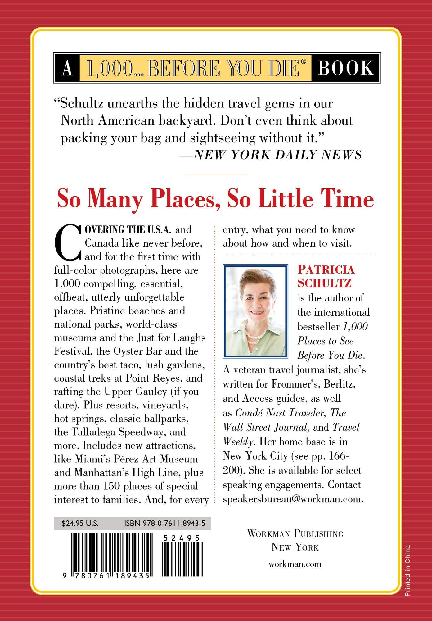 1,000 Places to See in the United States and Canada Before You Die