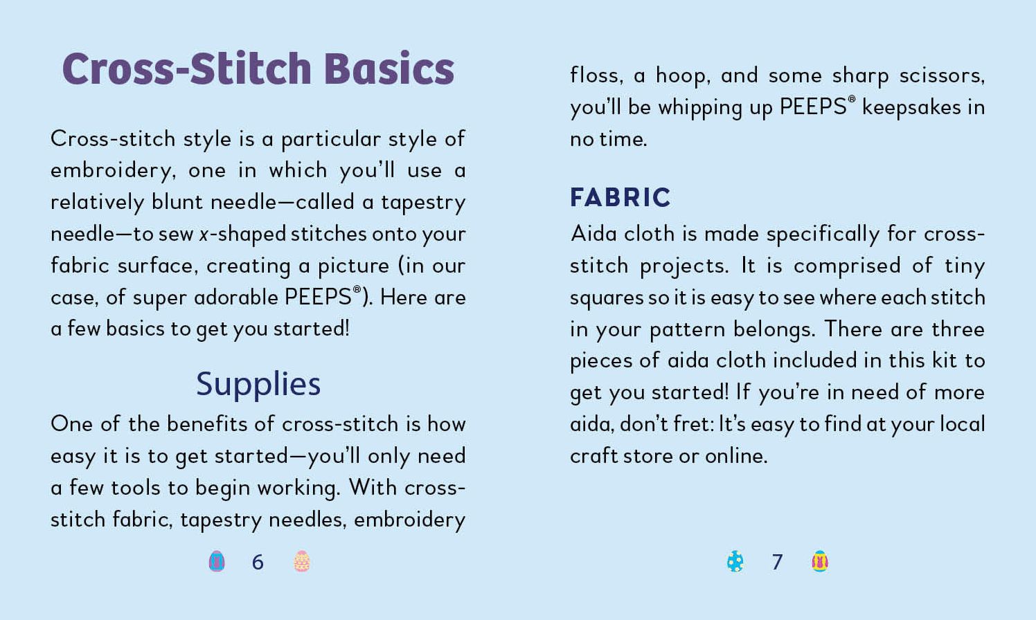 PEEPS® Cross-Stitch Kit