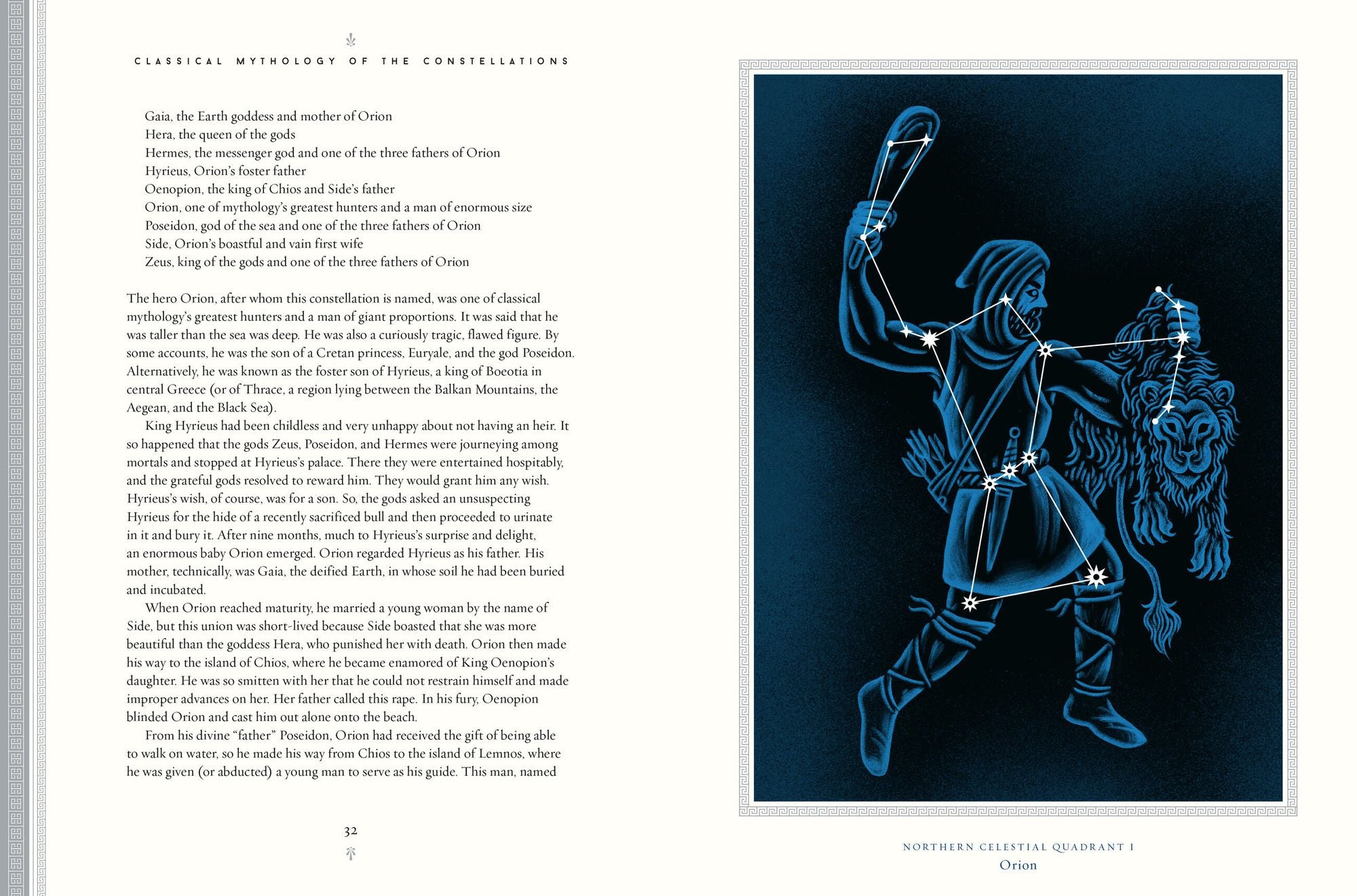 Classical Mythology of the Constellations: Timeless Tales of the Starry Night Sky