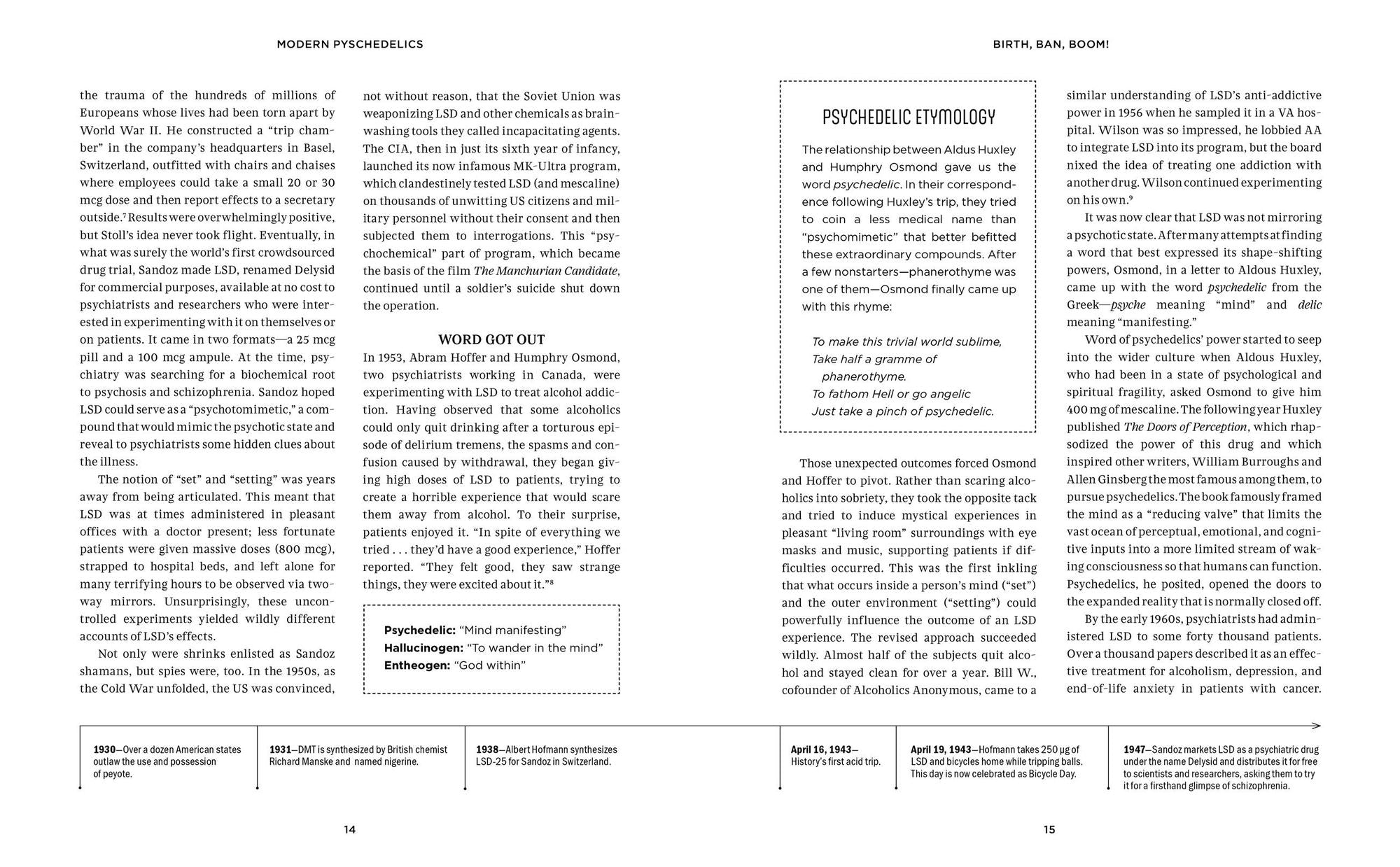 Modern Psychedelics: The Handbook for Mindful Exploration