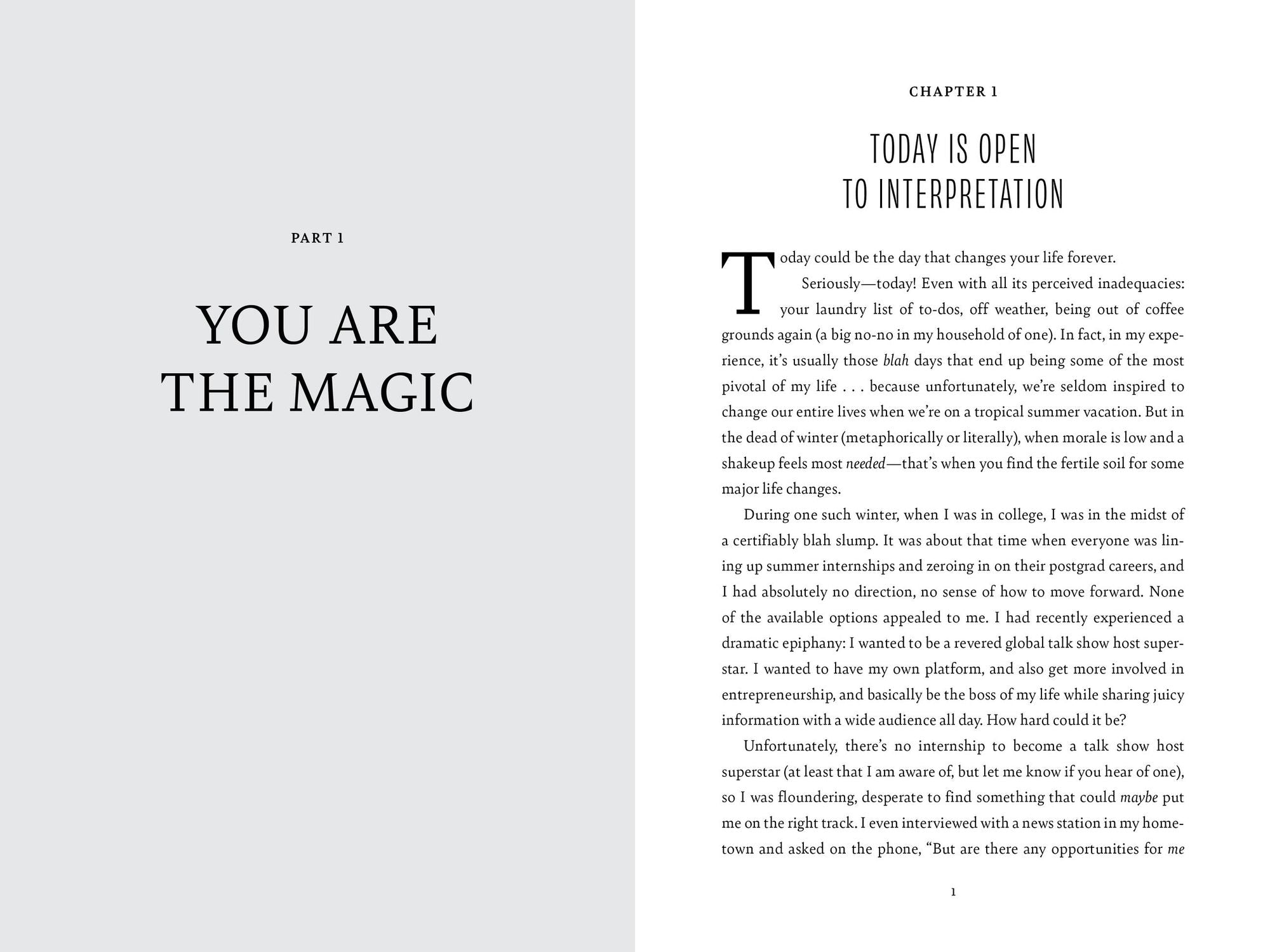 You Have the Magic: Harness the Power of Your Mind to Transform Your Reality