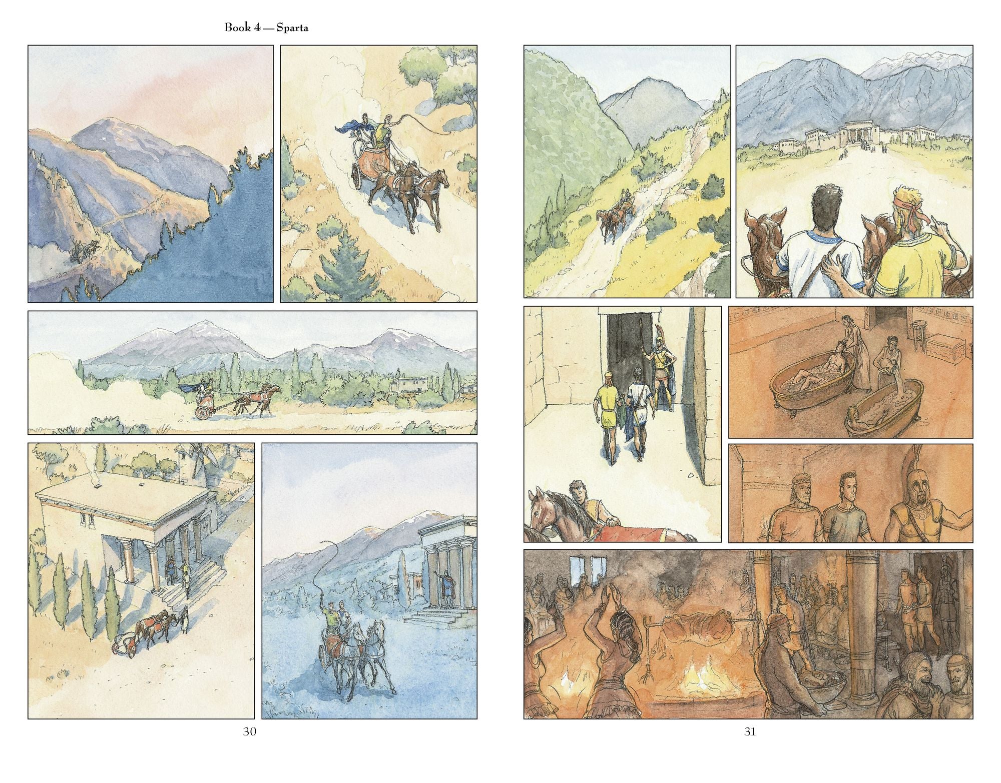 The Odyssey: A Graphic Novel: (A Modern Visual Adaptation of Homer's Epic Tale of Greek Mythology for Young Adults)