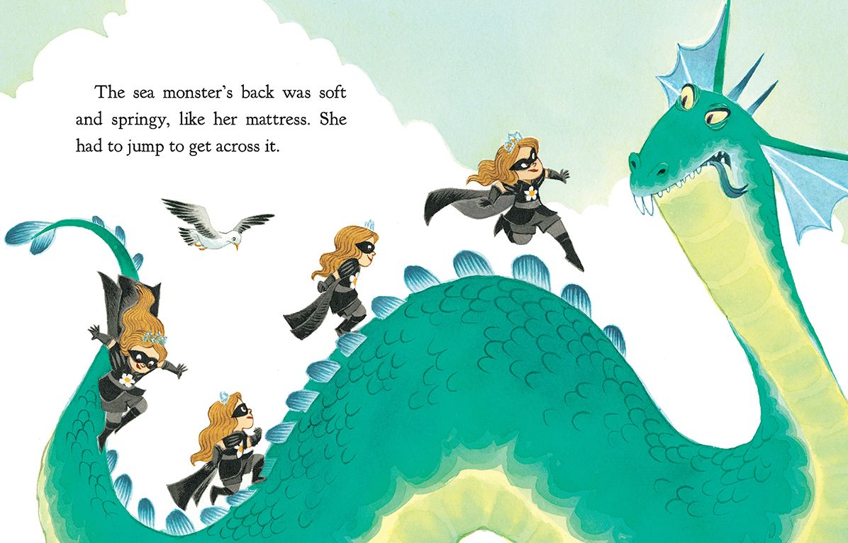 The Princess in Black Takes a Vacation (Princess in Black Series #4)