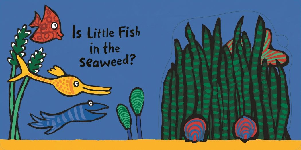 Where Is Little Fish?: (A Rhyming Hide-and-Seek Lift-the-Flap Board Book for Babies and Toddlers Featuring Ocean Animals and Playful Fun)