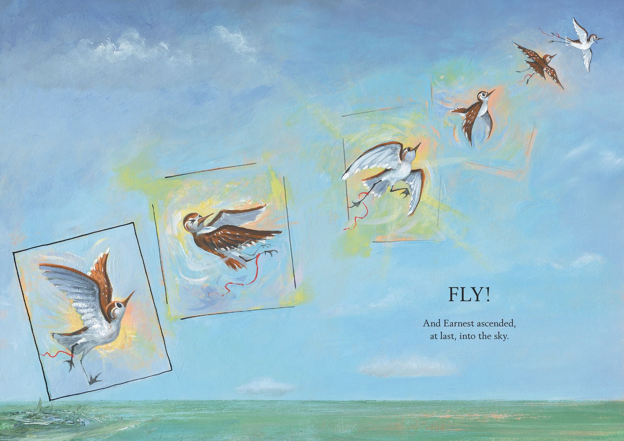 Earnest Sandpiper's Great Ascent