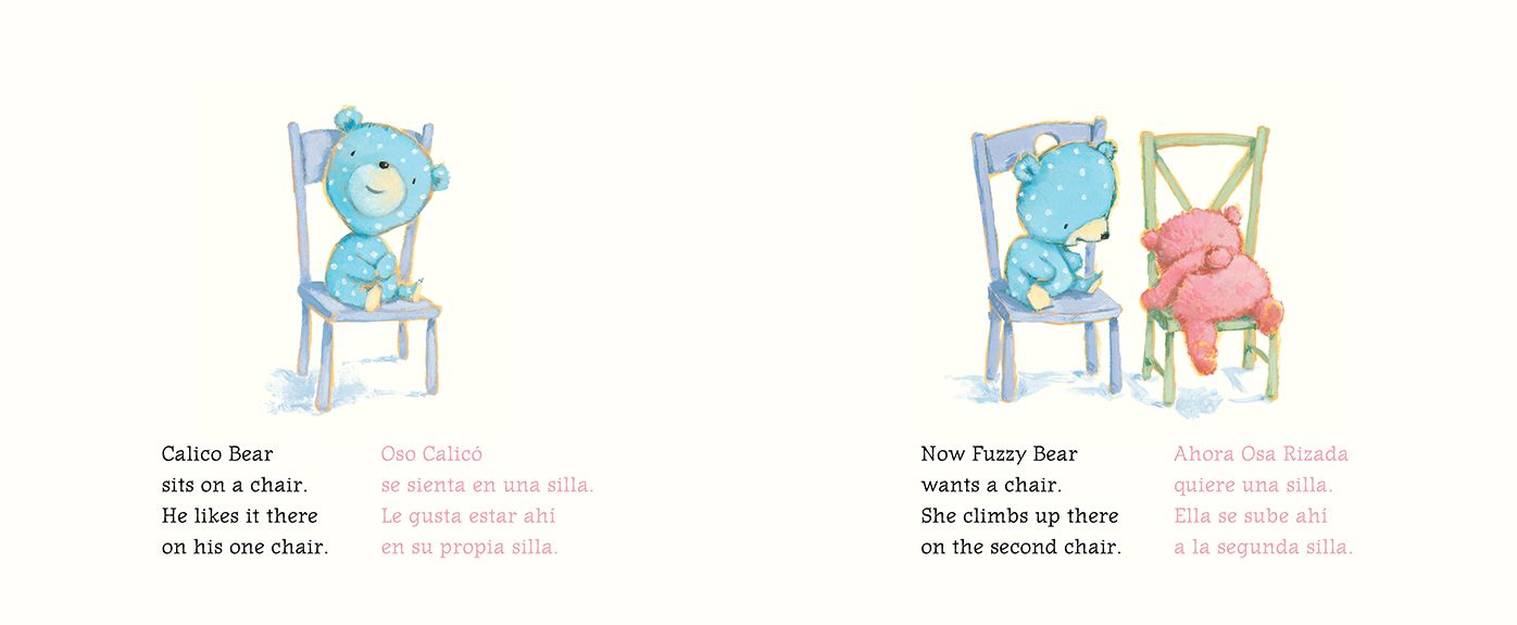 Bears on Chairs/Osos en sillas
