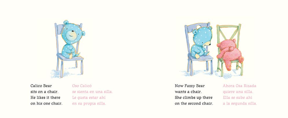 Bears on Chairs/Osos en sillas