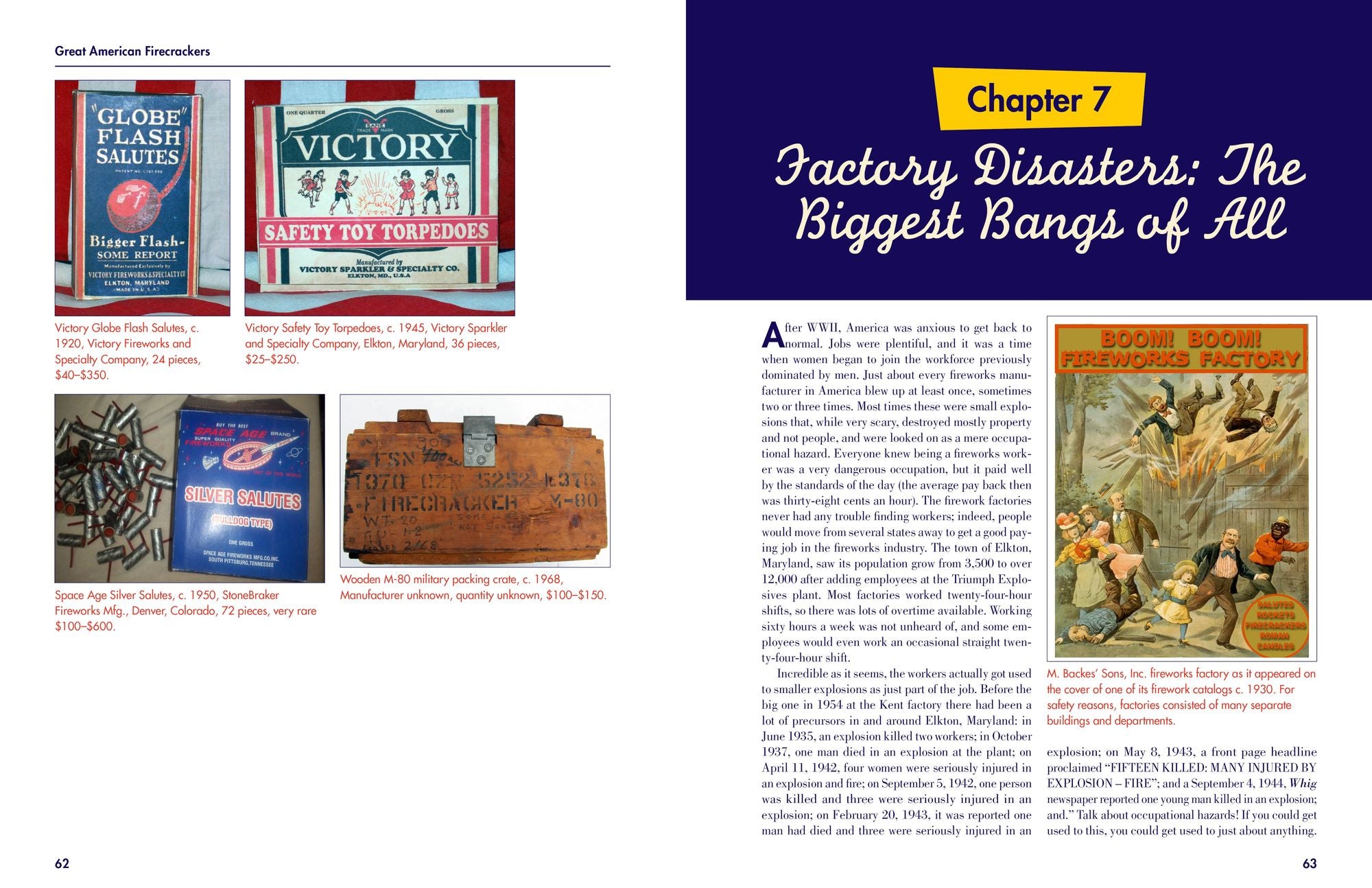 The Book of Great American Firecrackers: Cherry Bombs, M-80s, Cannon Crackers, and More