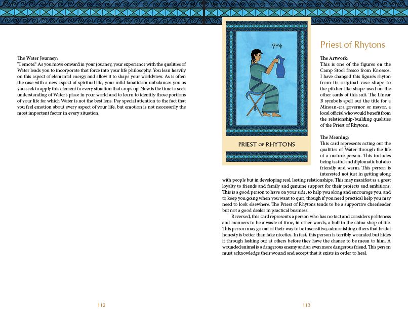 The Minoan Tarot: (Tarot Kit Box Set with 86 Cards and Guide Book)