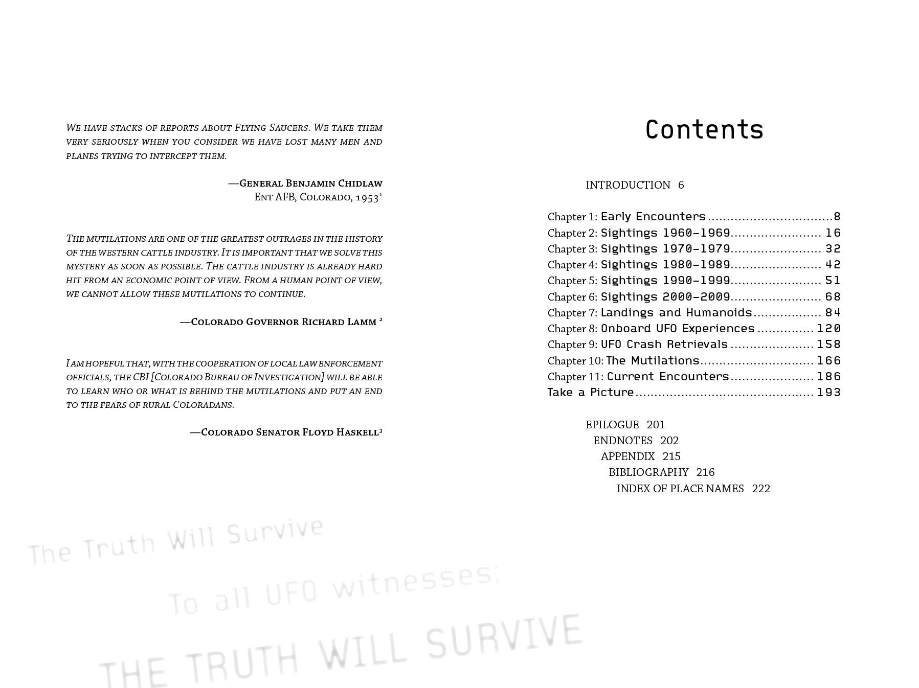 UFOs Over Colorado: A True History of Extraterrestrial Encounters in the Centennial State