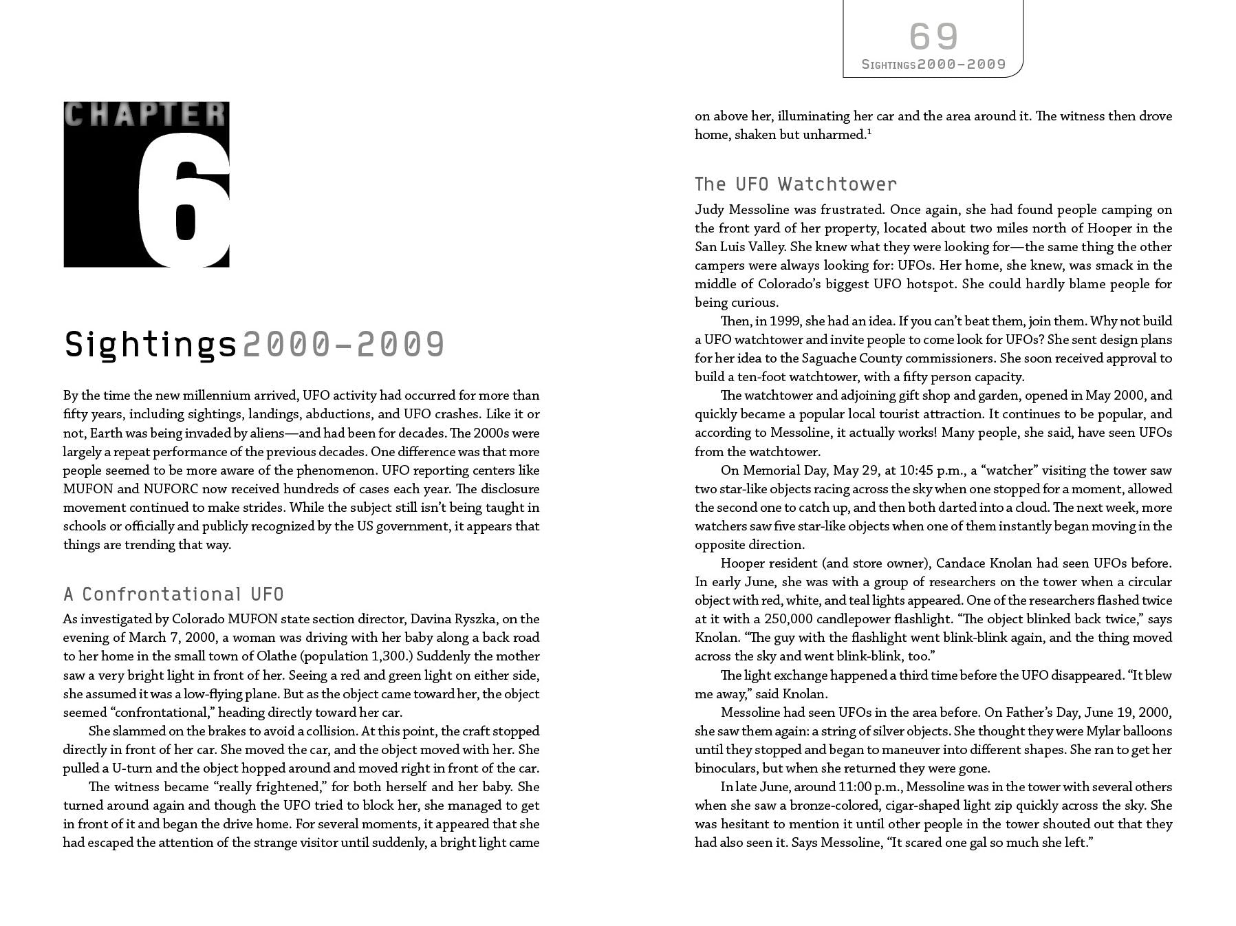 UFOs Over Colorado: A True History of Extraterrestrial Encounters in the Centennial State