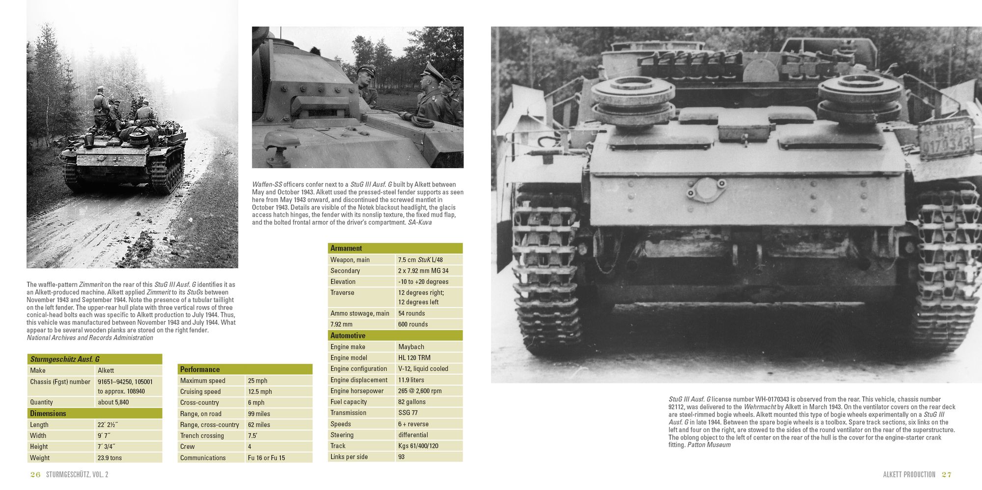 Sturmgeschütz: Germany's WWII Assault Gun (StuG), Vol.2: The Late War Versions