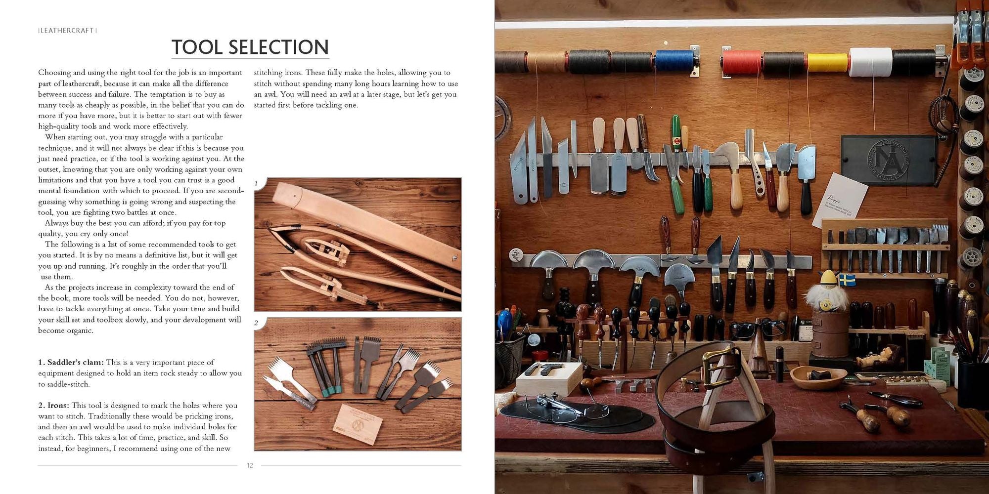 Leathercraft: Traditional Handcrafted Leatherwork Skills and Projects