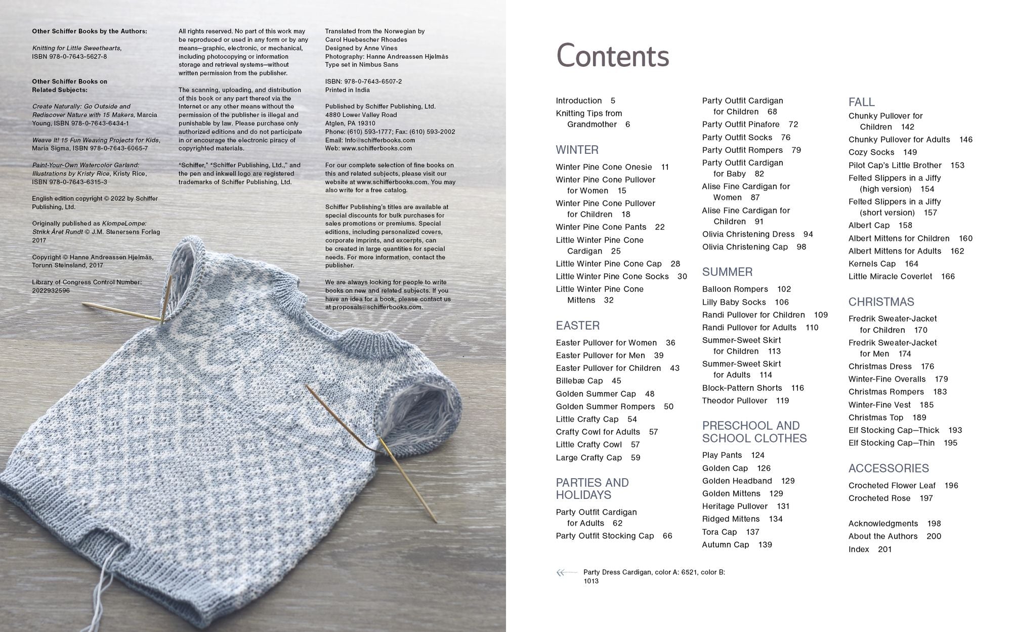 All-Year-Round Knitting for Little Sweethearts: 68 Patterns for Everyday, Parties, and Special Times