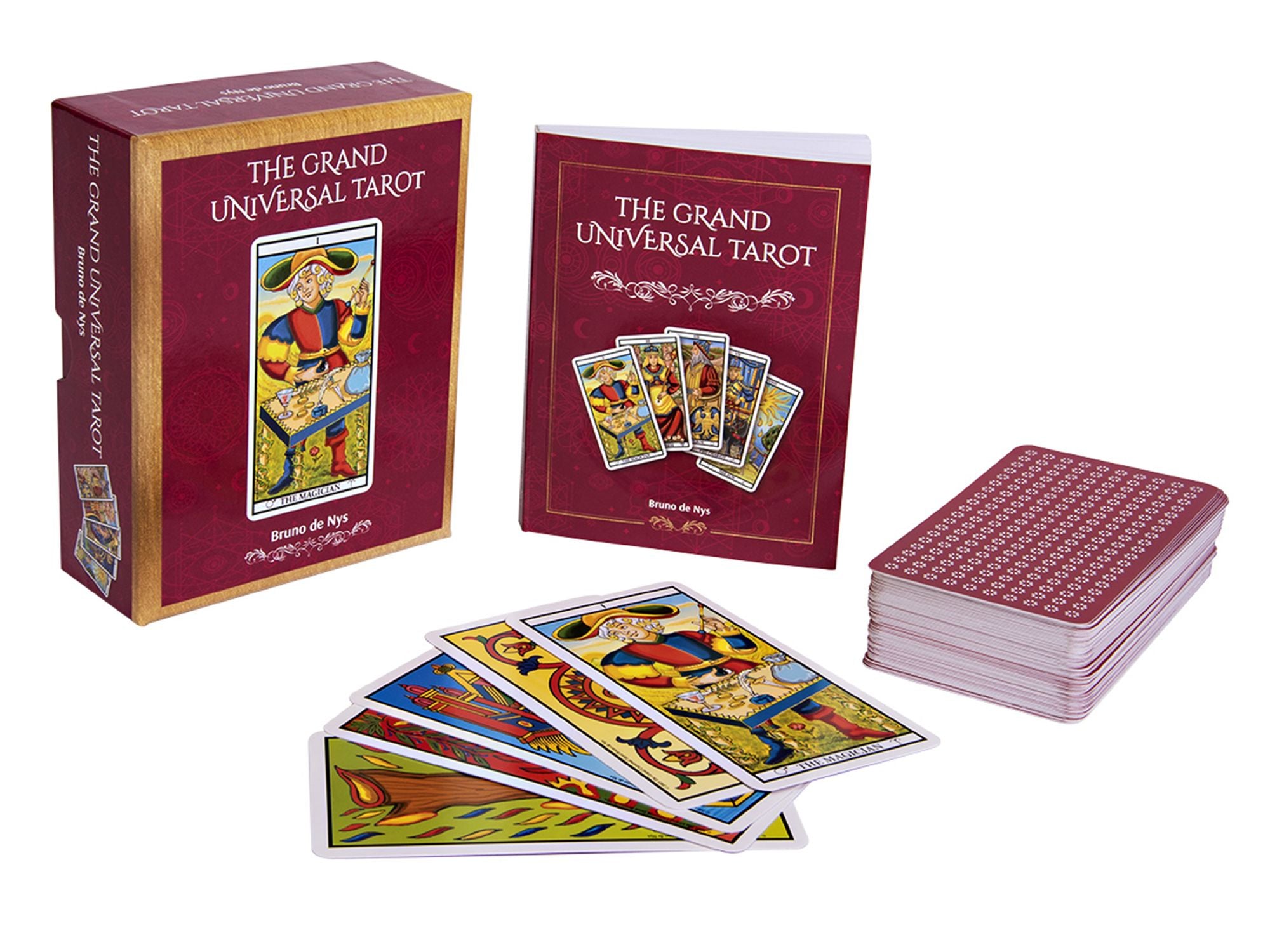The Grand Universal Tarot: (Tarot Kit Box Set with 78 Cards and Guide Book)