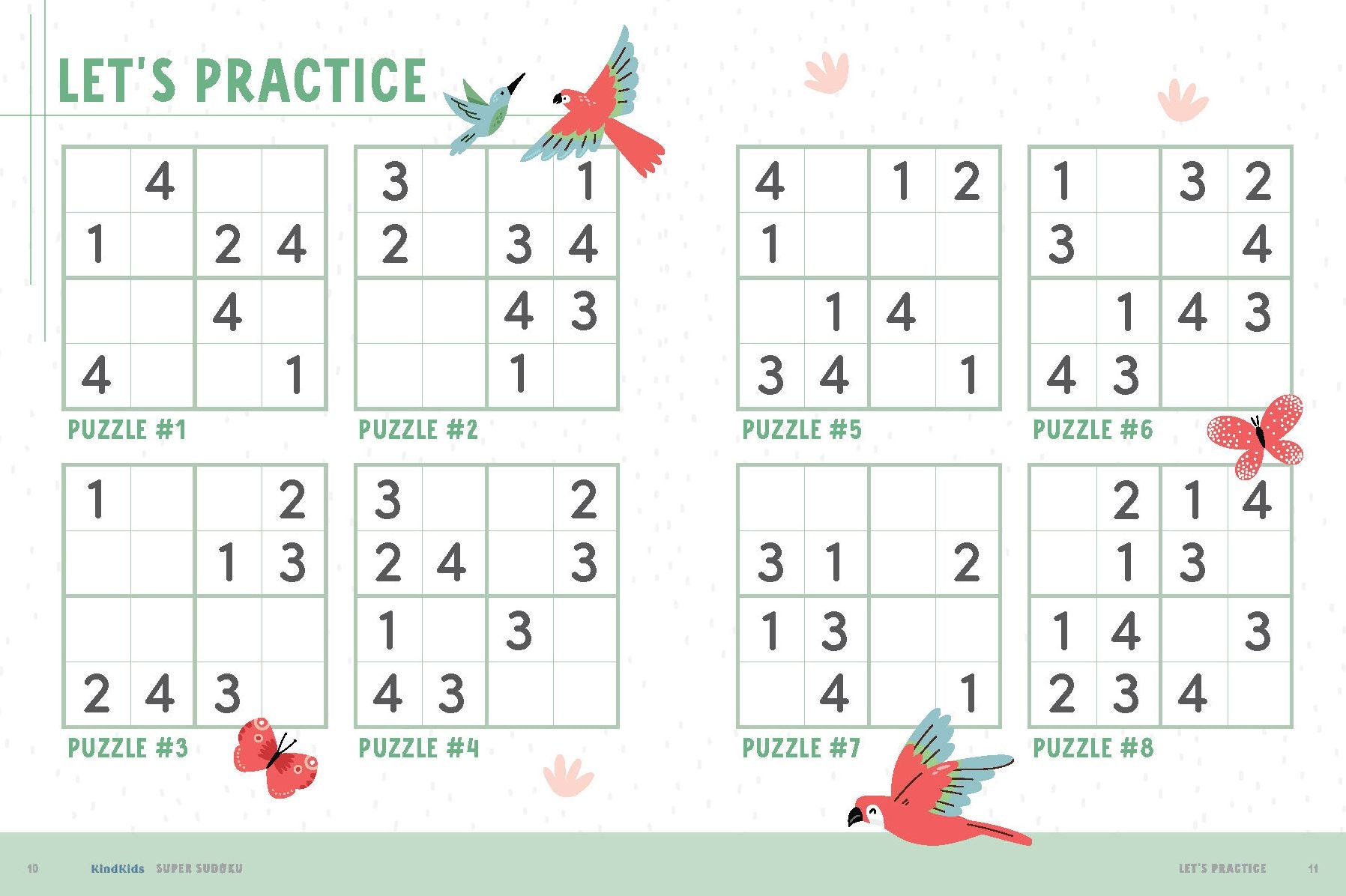 KindKids Super Sudoku: A Super-Cute Book of Brain-Boosting Puzzles for Kids 6 & Up