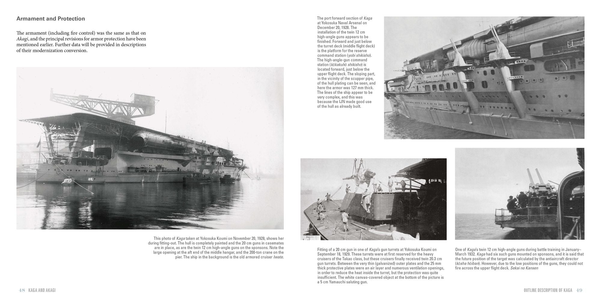 Kaga and Akagi: Aircraft Carriers in the Imperial Japanese Navy