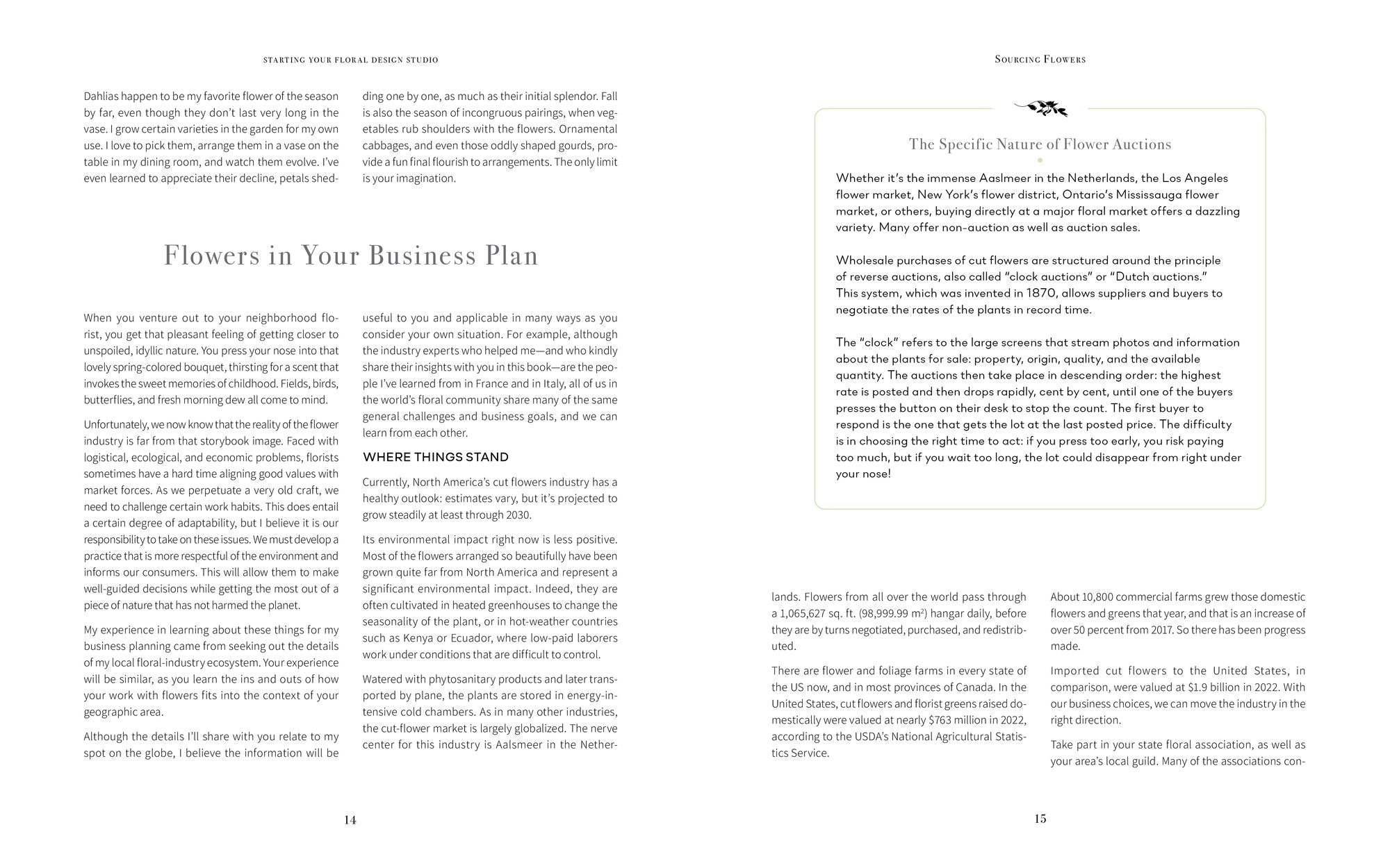 Starting Your Floral Design Studio: A Creative Guide to Finding Your Style, Growing Your Business, and Nurturing Your Dream