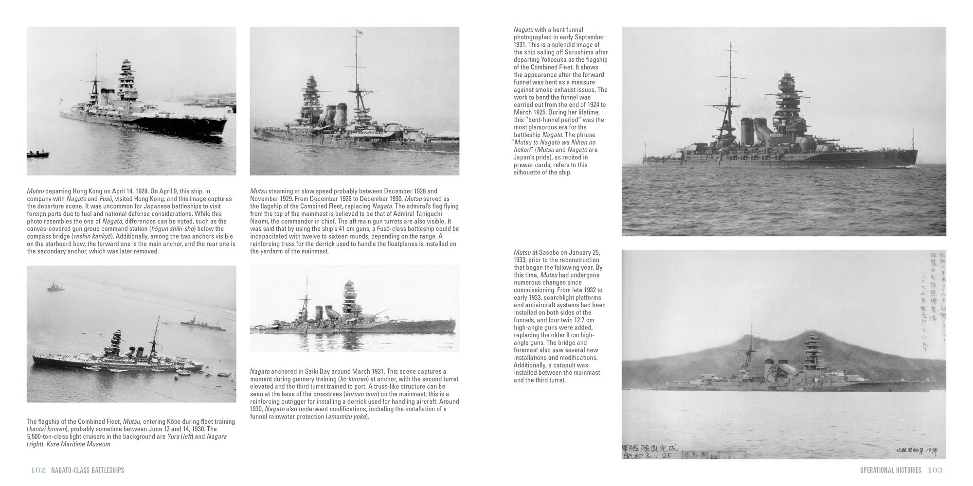 Nagato-Class Battleships: IJN Super-Dreadnoughts Nagato and Mutsu