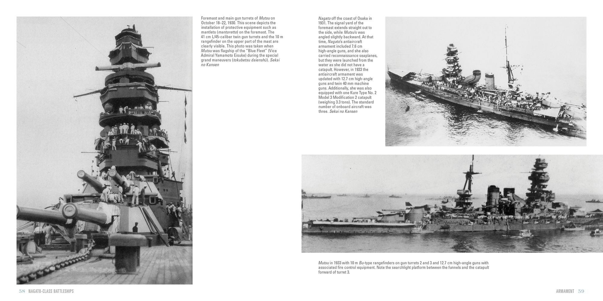 Nagato-Class Battleships: IJN Super-Dreadnoughts Nagato and Mutsu