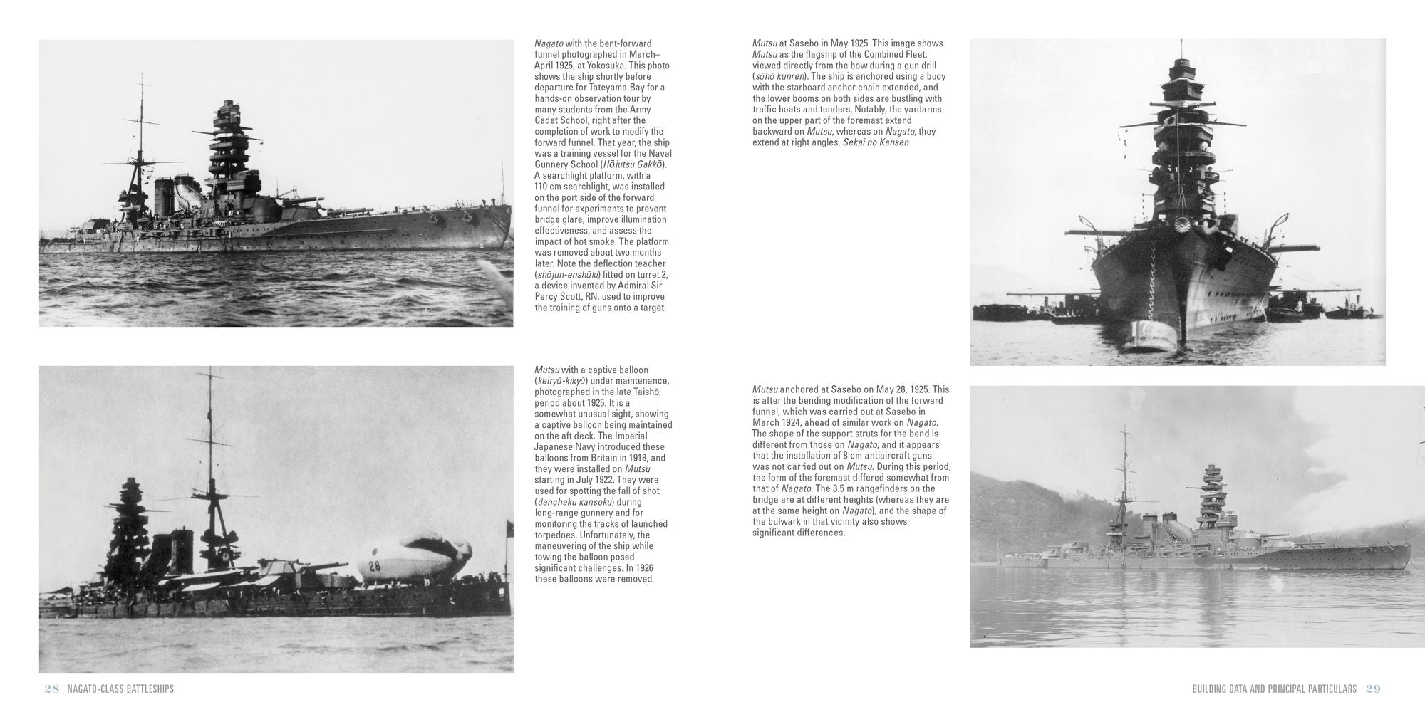 Nagato-Class Battleships: IJN Super-Dreadnoughts Nagato and Mutsu