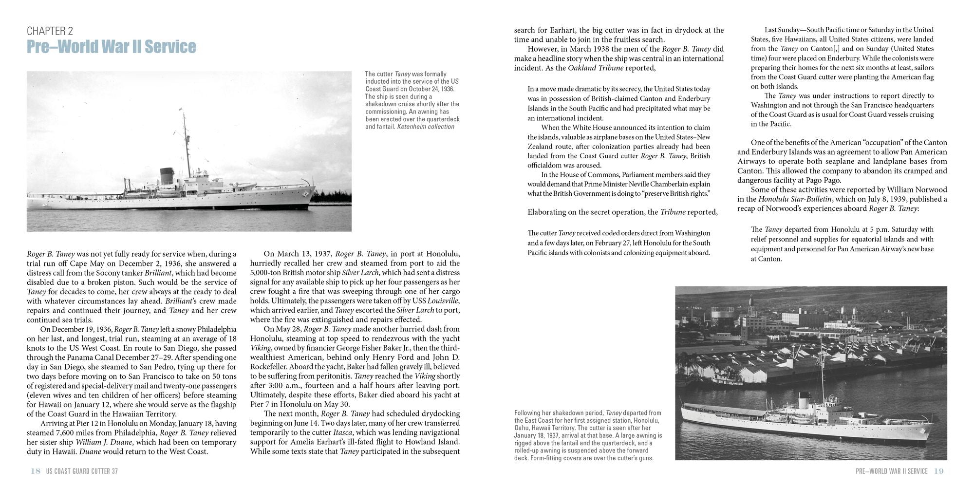 US Coast Guard Cutter 37: Formerly Known as USCGC Taney