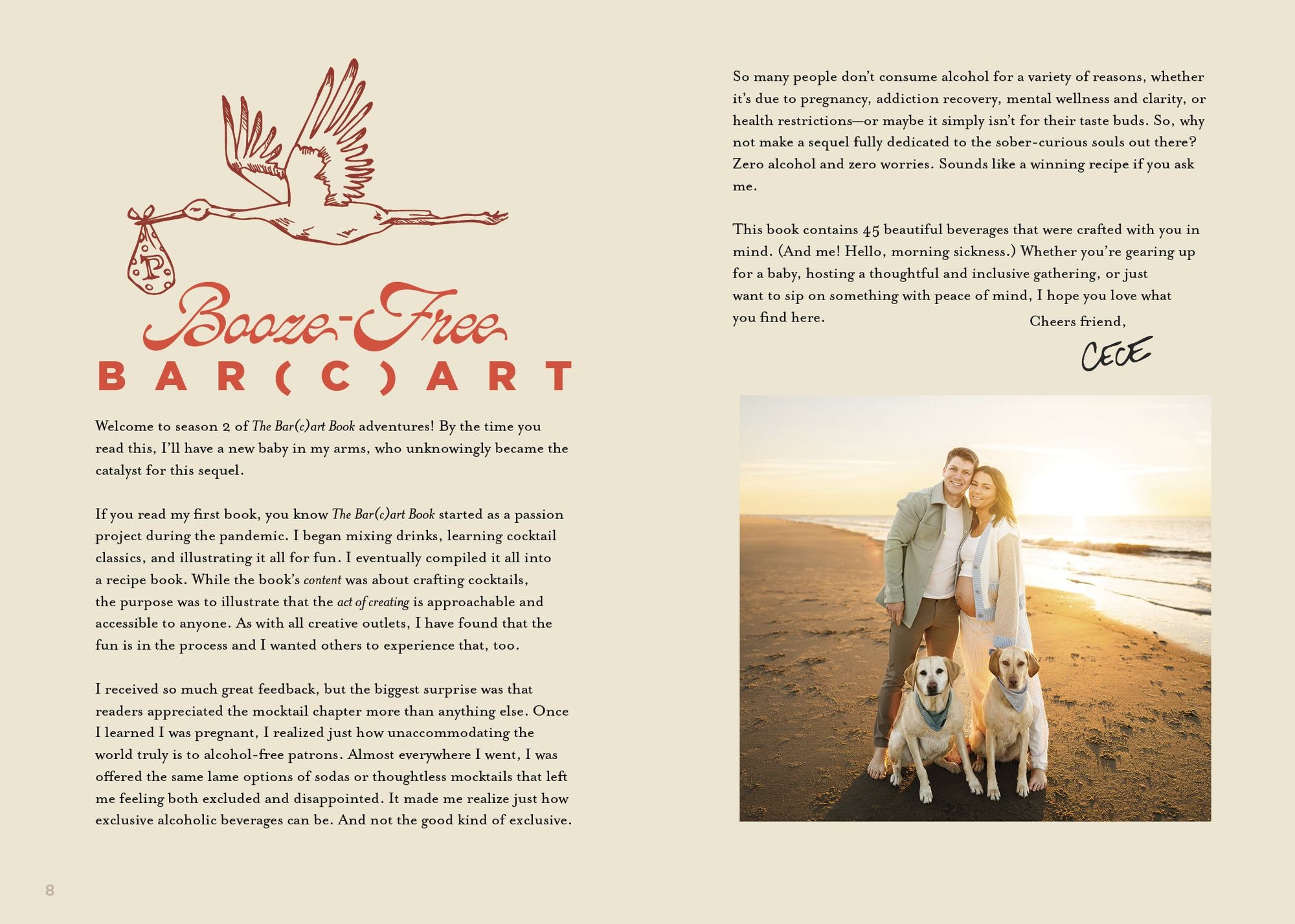 The Booze-Free Bar Cart Book: The Art of Crafting Easy, Elegant Mocktails