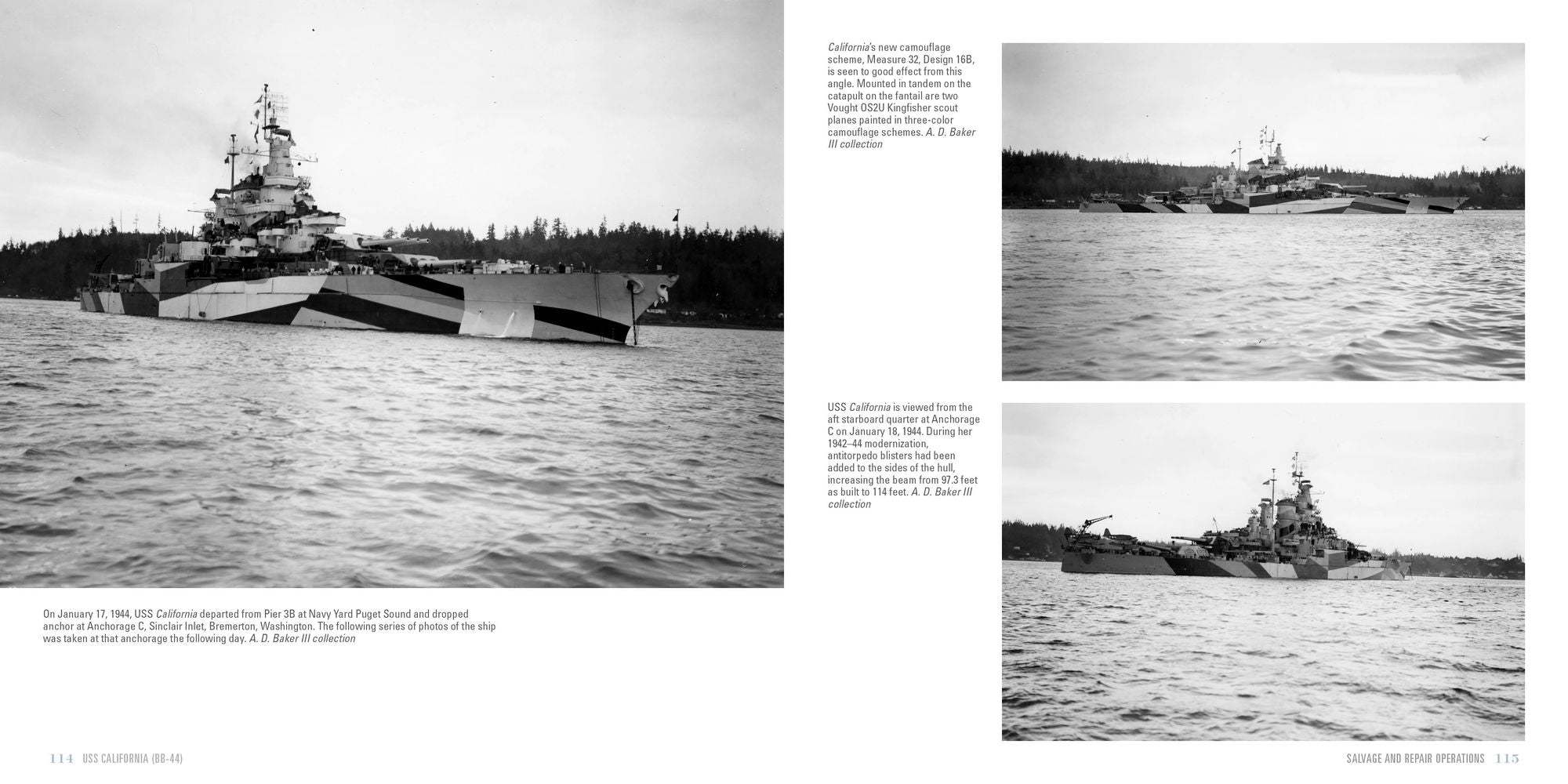 USS California (BB-44): Tennessee-Class Battleship in WWII