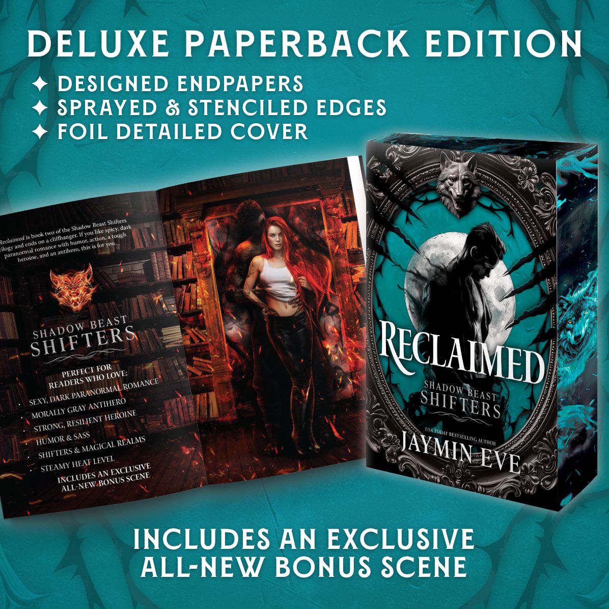 Reclaimed: A Spicy Fated Mates Dark Paranormal Wolf Shifter Romance