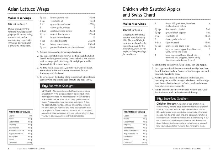 5 Easy Steps to Healthy Cooking: 500 Recipes for Lifelong Wellness